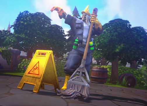 Heroes of the Storm Resmi Hadirkan Karakter Populer WoW 7 Janitor Leoric in Heroes of the Storm