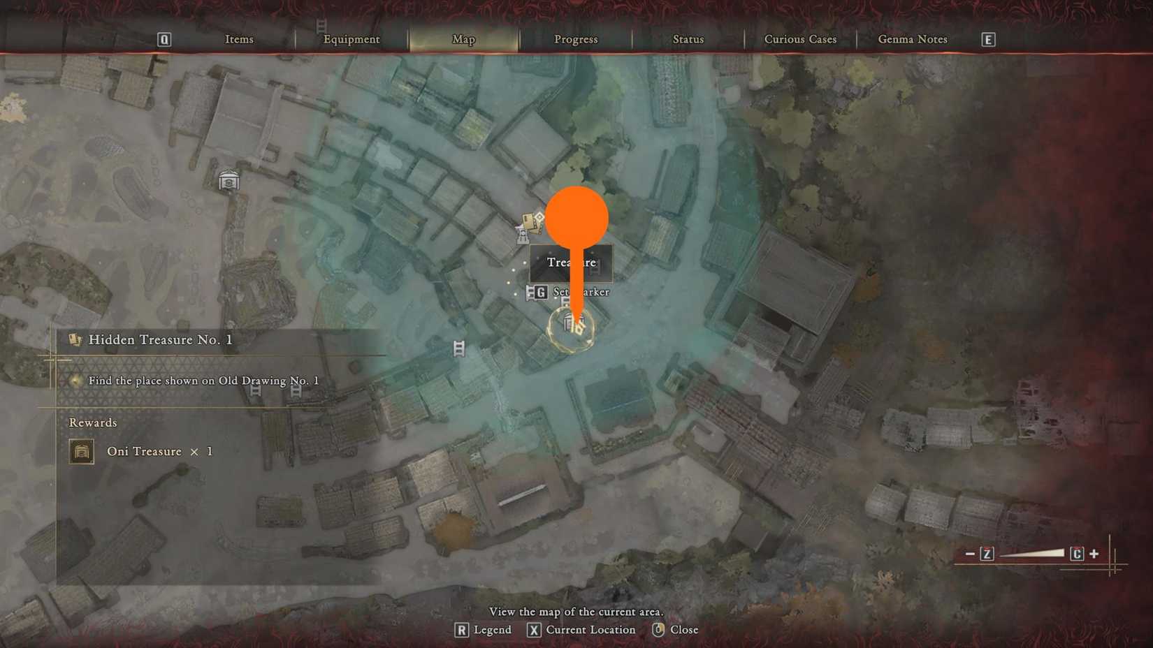 Hidden Treasure No. 1 Location-1