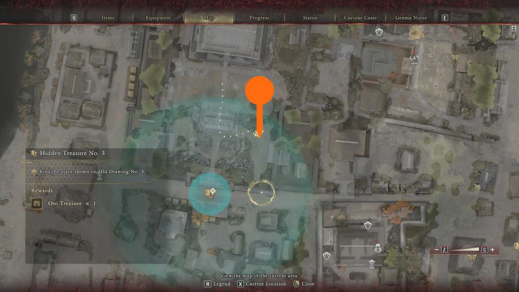 Hidden Treasure No. 3 Location