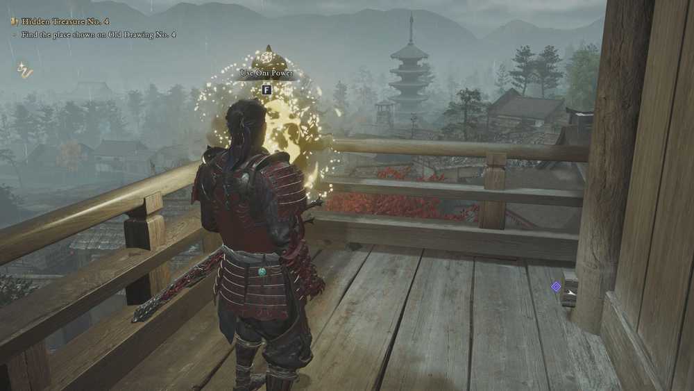 Tesouro Oculto 4 em Onimusha Way of the Sword