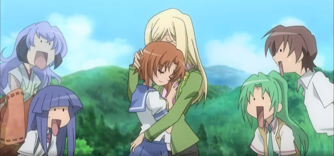 Higurashi fan service episode