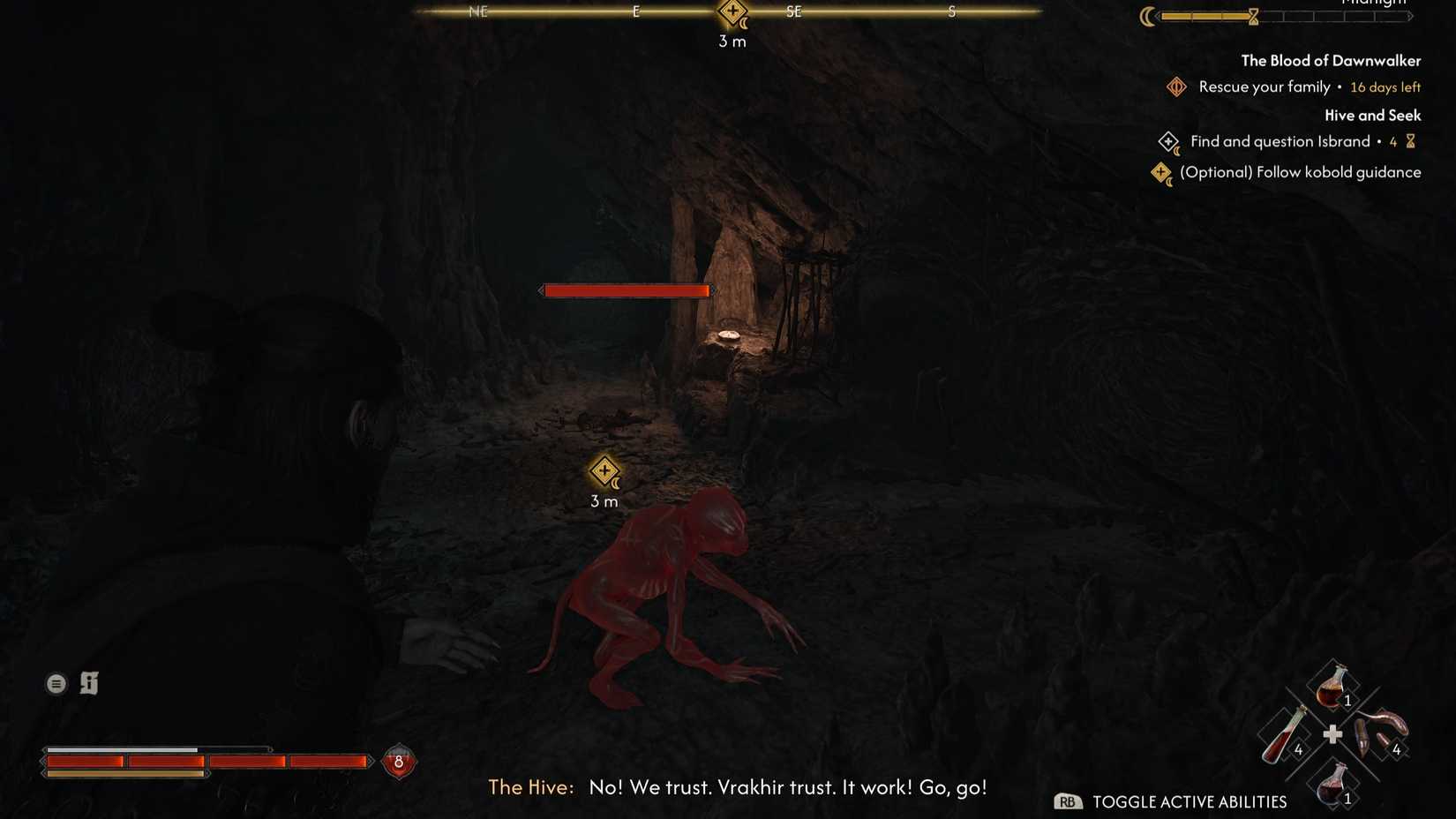 Hive and Seek Quest Help Choice Blood of Dawnwalker