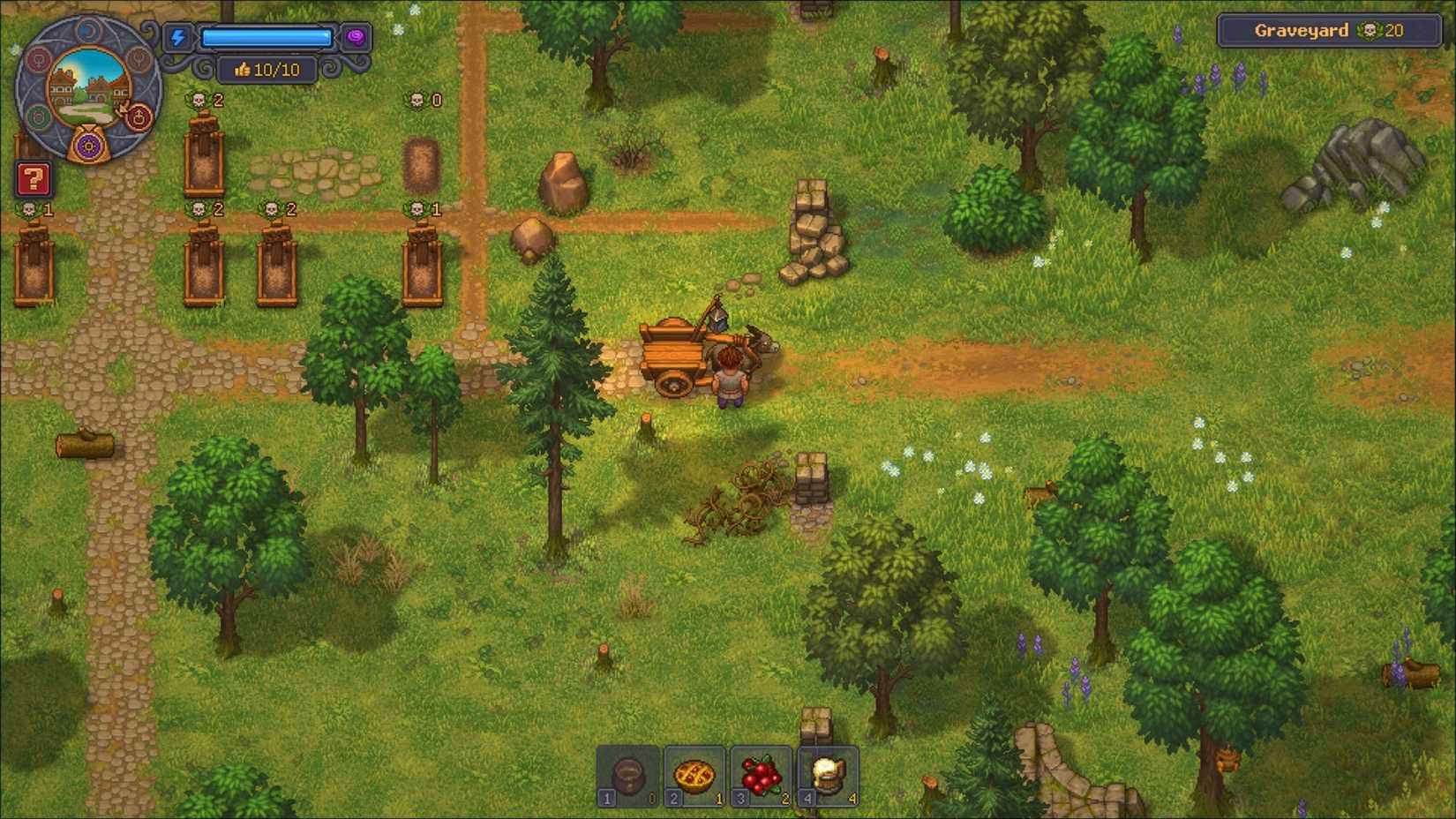 how does the donkey work graveyard keeper 2 gk2
