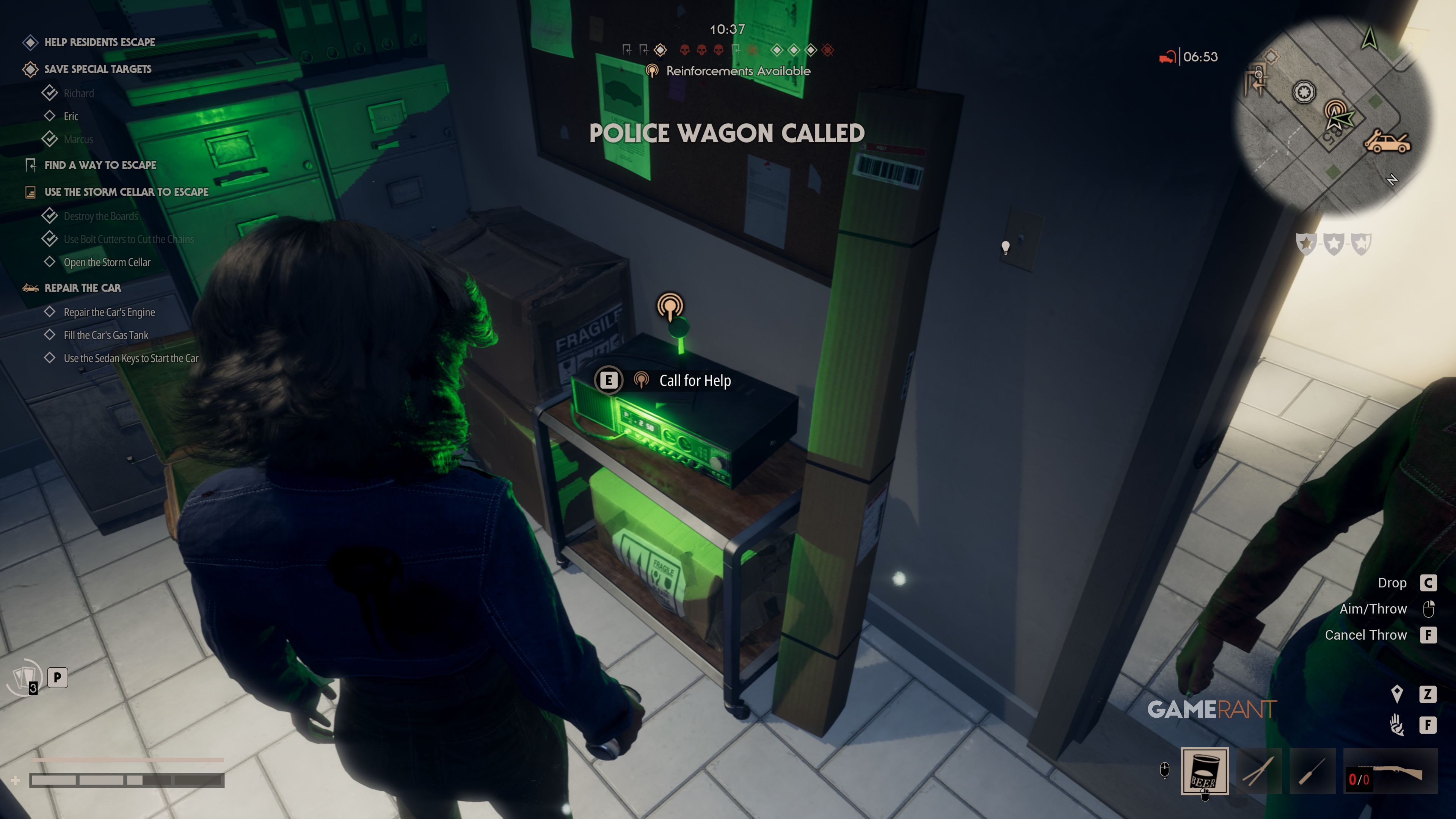 how to call Dr. Loomis in Halloween the Game