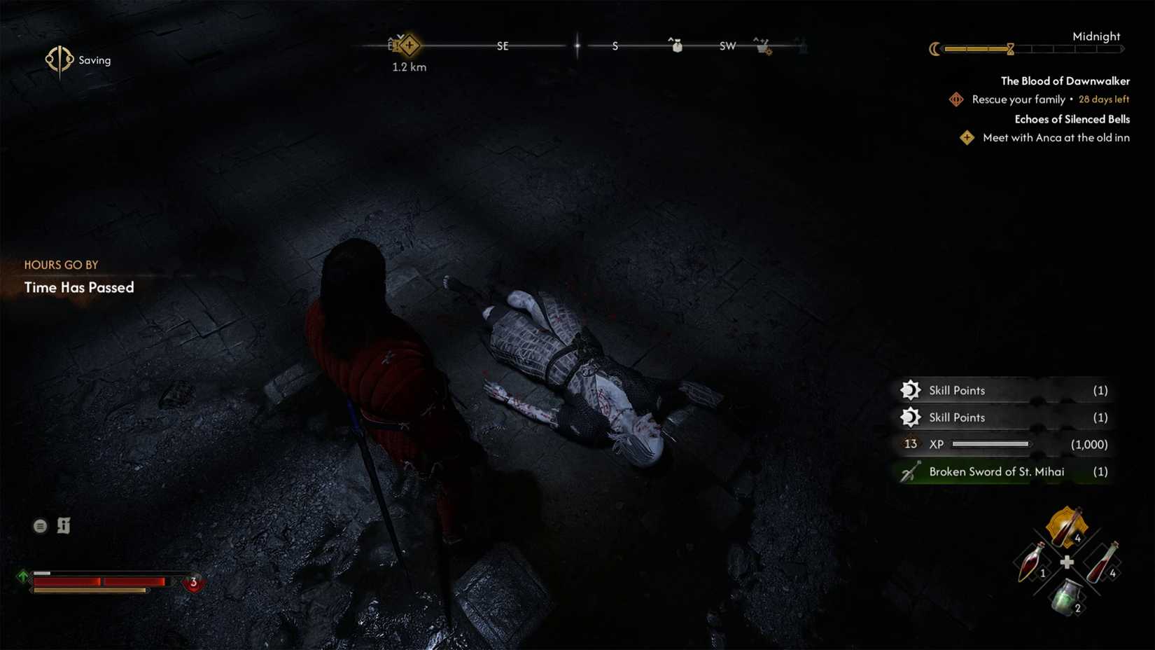 How To Complete A Monk and A Saint Quest In The Blood Of Dawnwalker 3