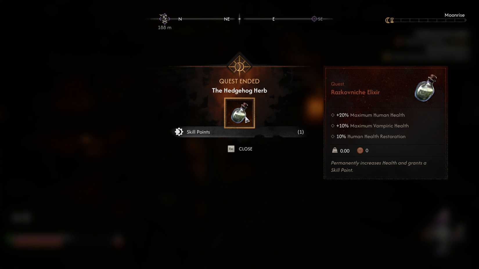how To craft the Razkovinche Elixir In The Blood Of Dawnwalker 1