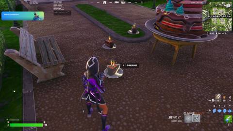 How to Eat Slices of Birthday Cake Found at Named Locations in Fortnite - 1