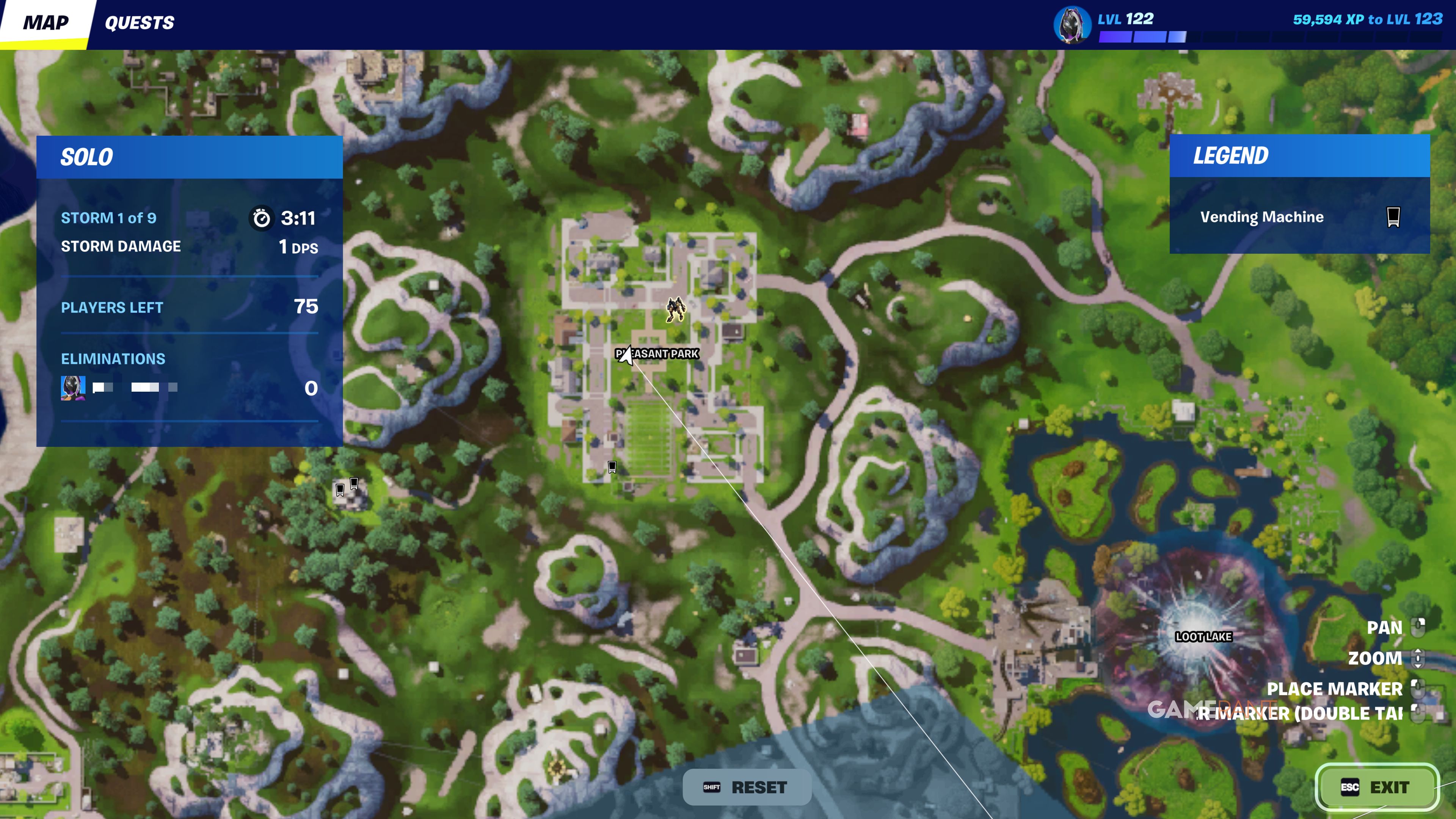 How to Eat Slices of Birthday Cake Found at Named Locations in Fortnite - 2