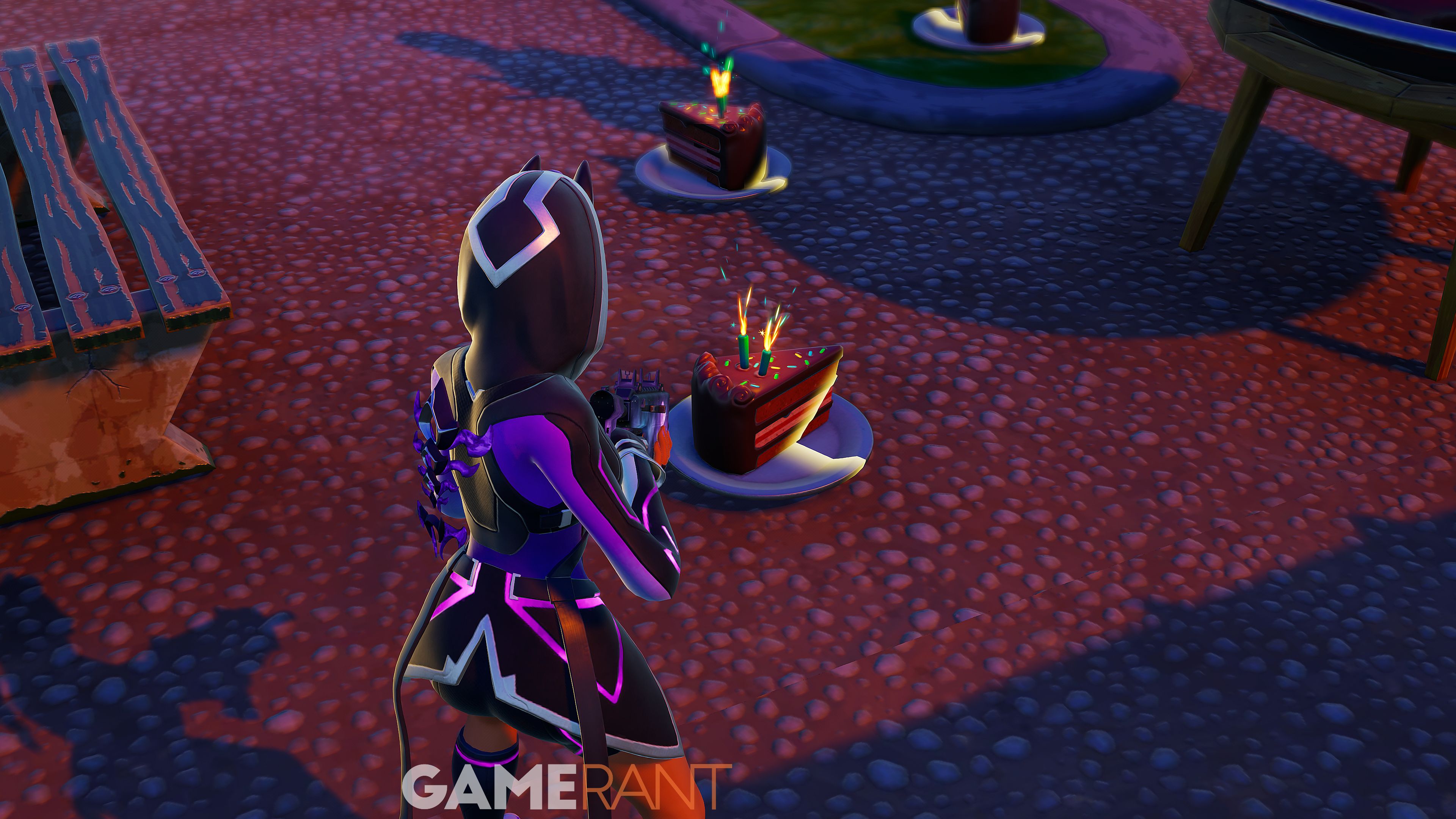 How to Eat Slices of Birthday Cake in Fortnite (Fortnite Celebration Quest)