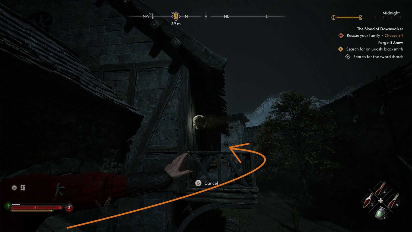 How To Enter The Cathedral Library In The Blood of Dawnwalker 2