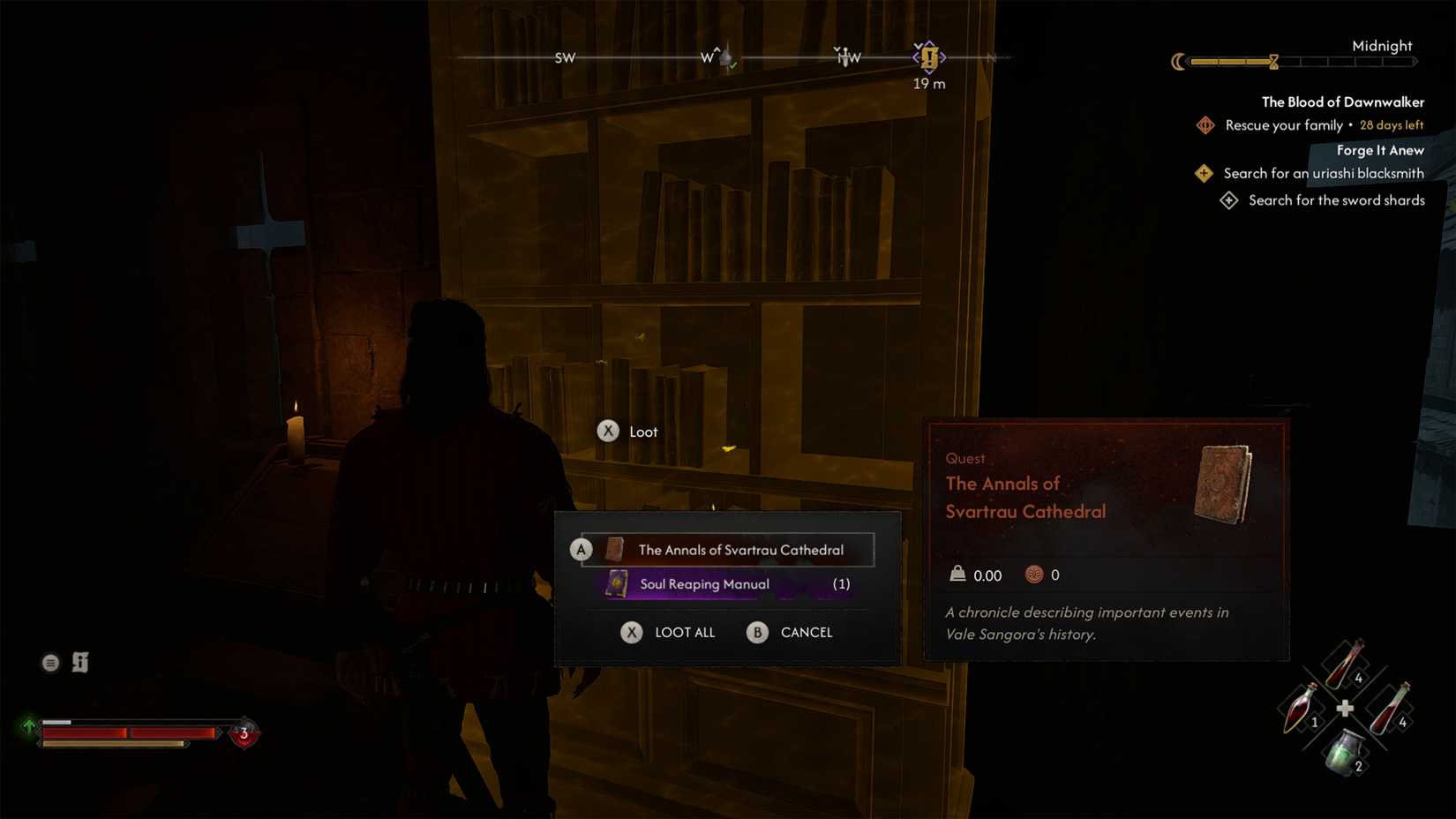 How To Enter The Cathedral Library In The Blood of Dawnwalker 3