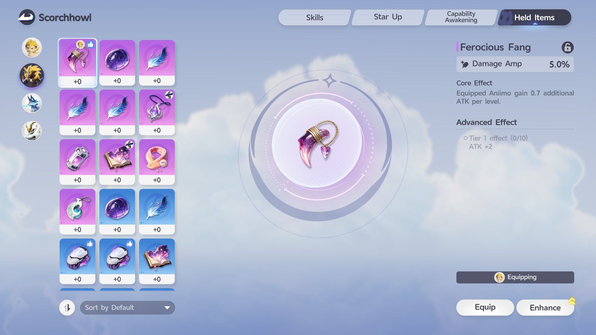 How to Equip Held Items (2)