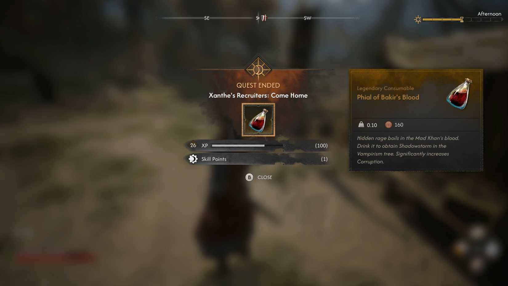 how to get bakir blood 4 in the blood of dawnwalker
