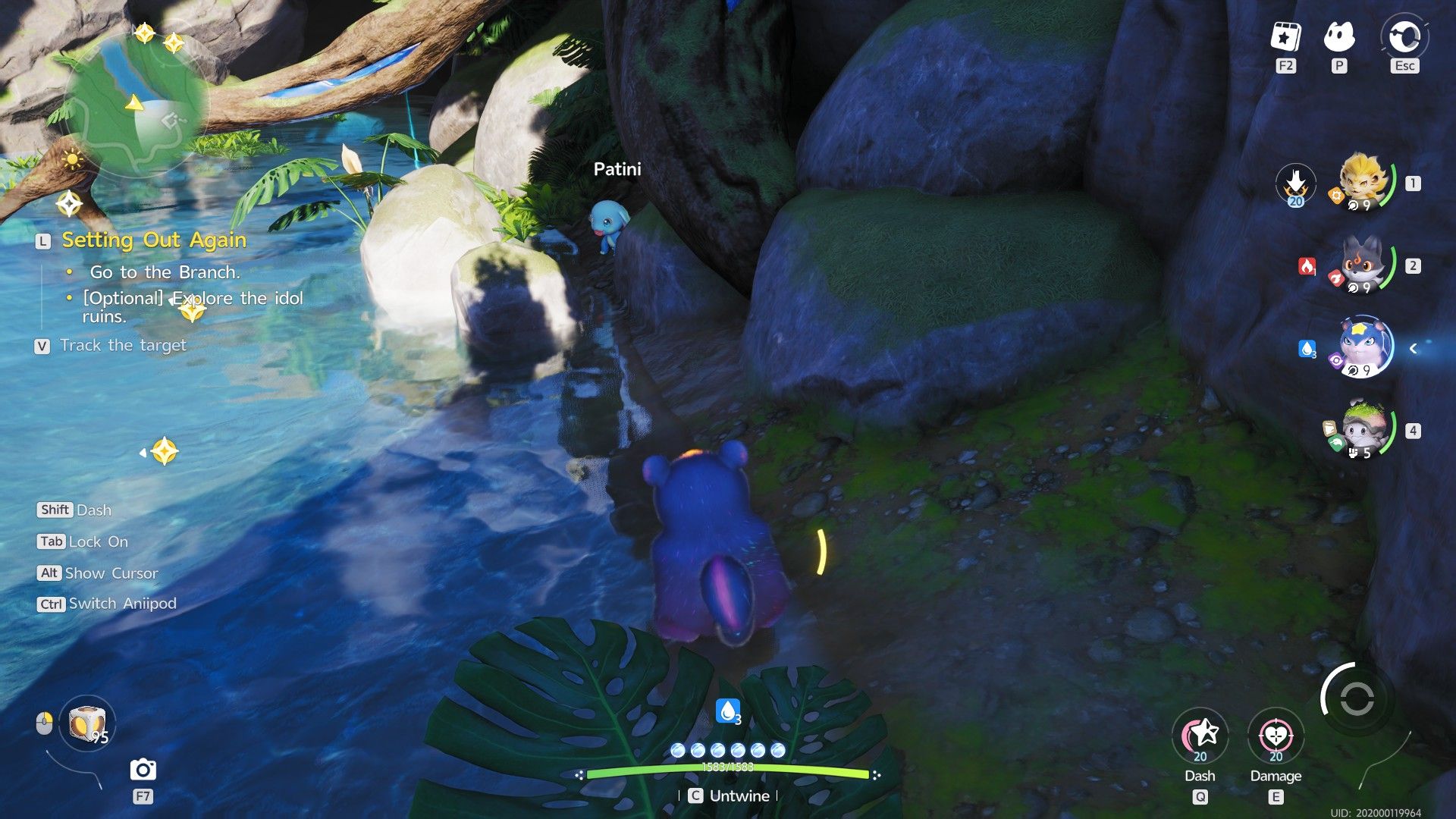 How To Help Skippy find his Lotus Leaf (2)