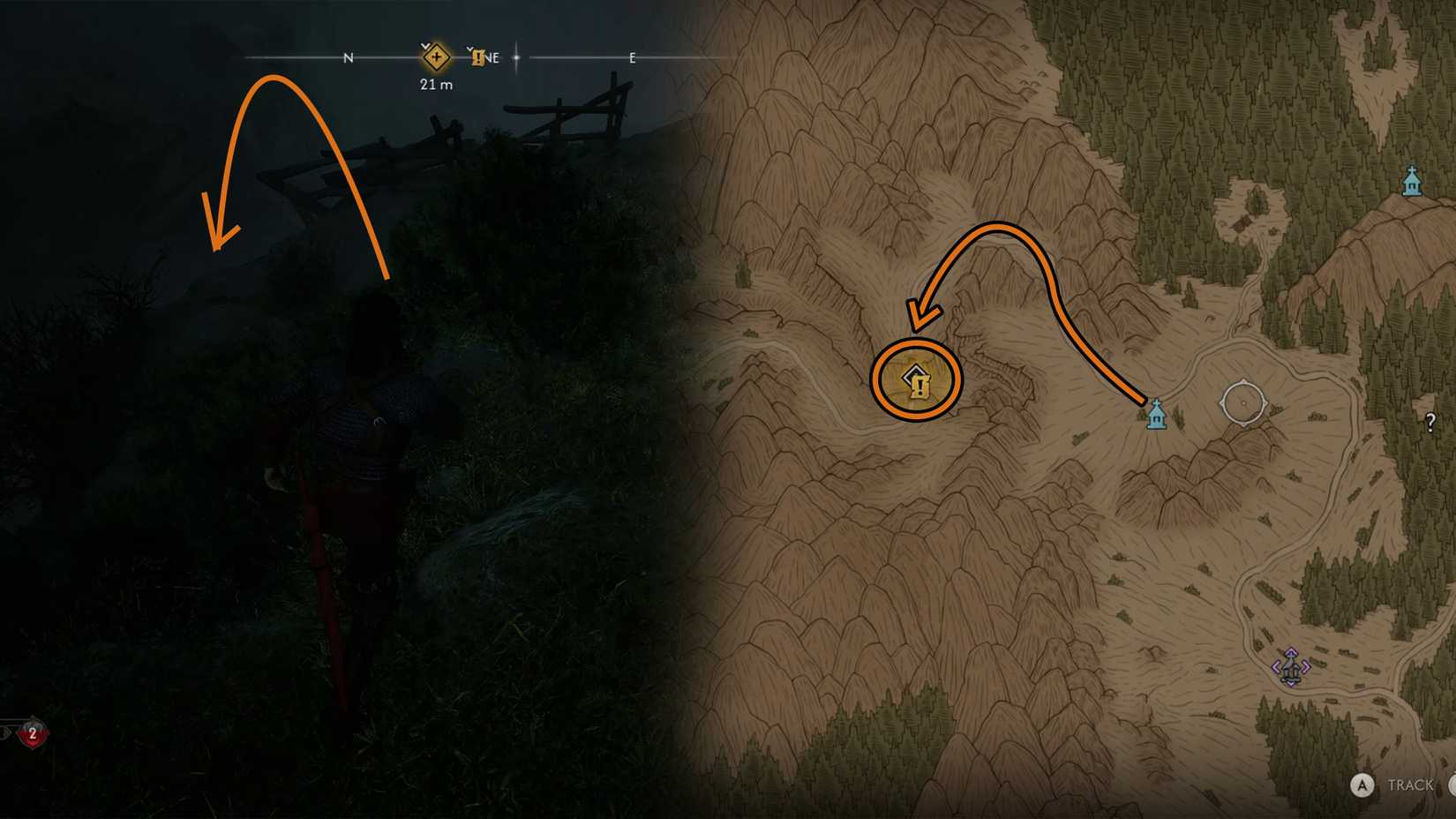 How To Initiate The Cursed Chasm Quest In The Blood Of Dawnwalker
