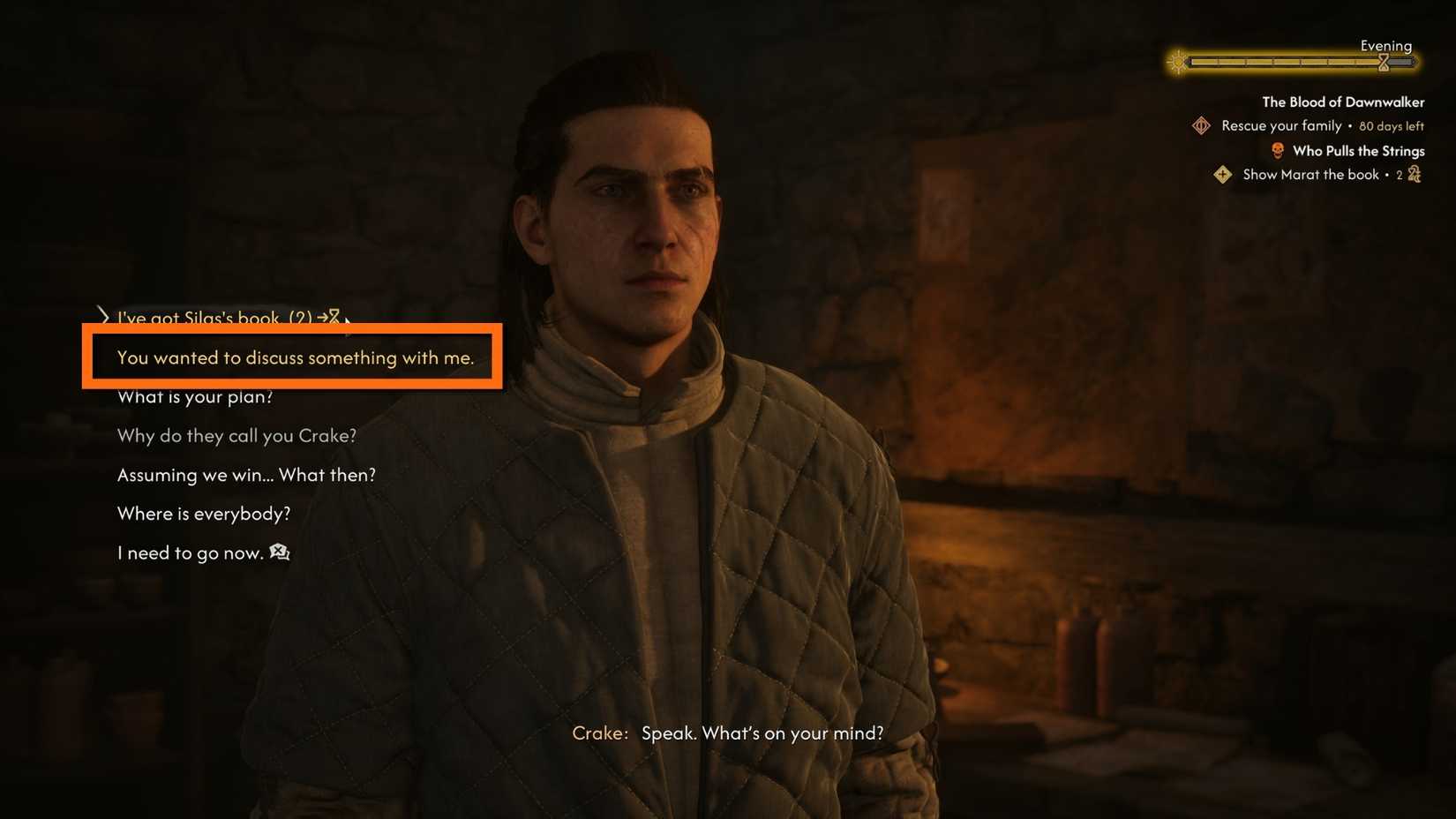 How to Start Distant Shadows in The Blood of Dawnwalker