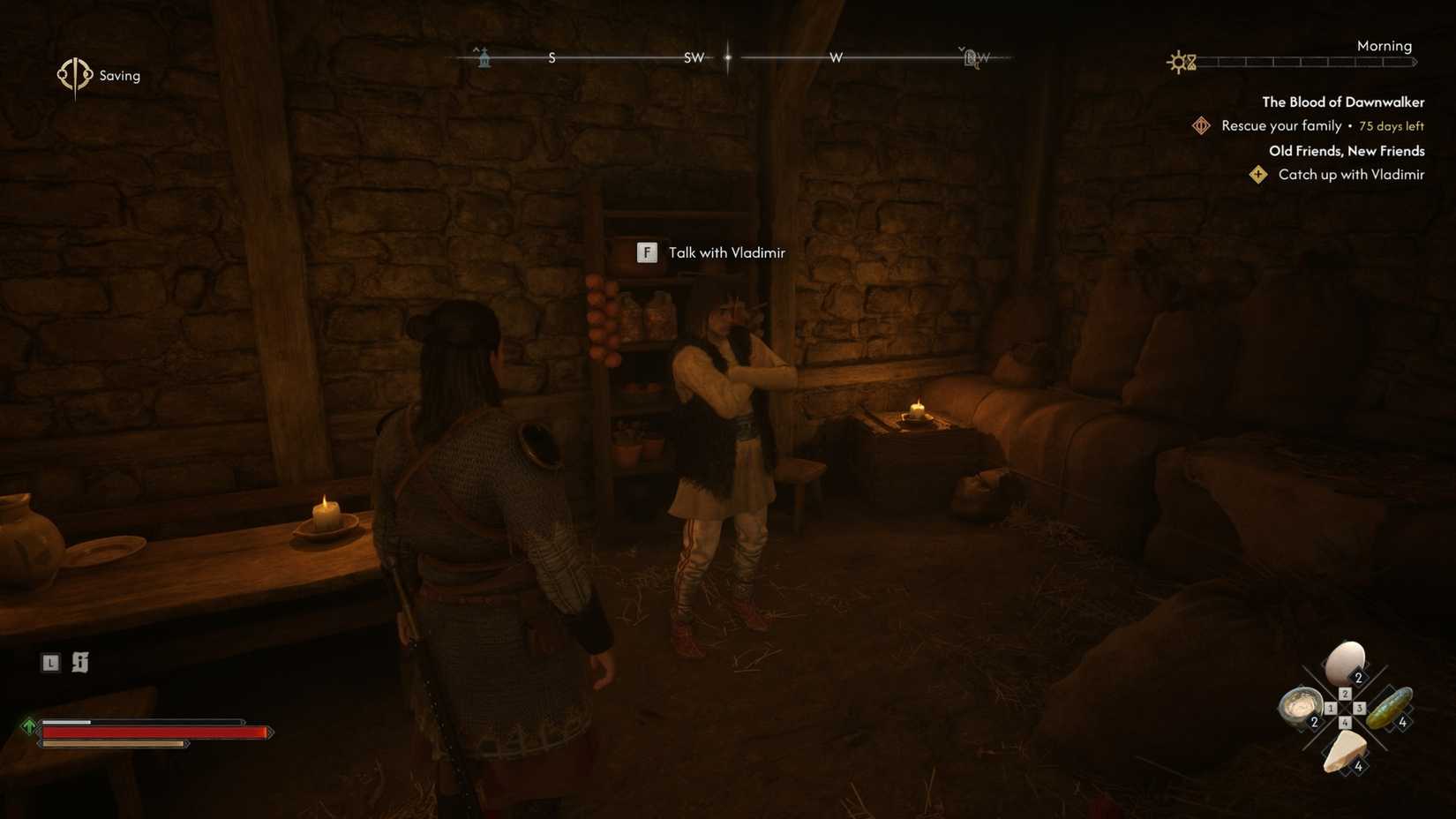 How to Start Old Friends, New Friends in Blood of Dawnwalker