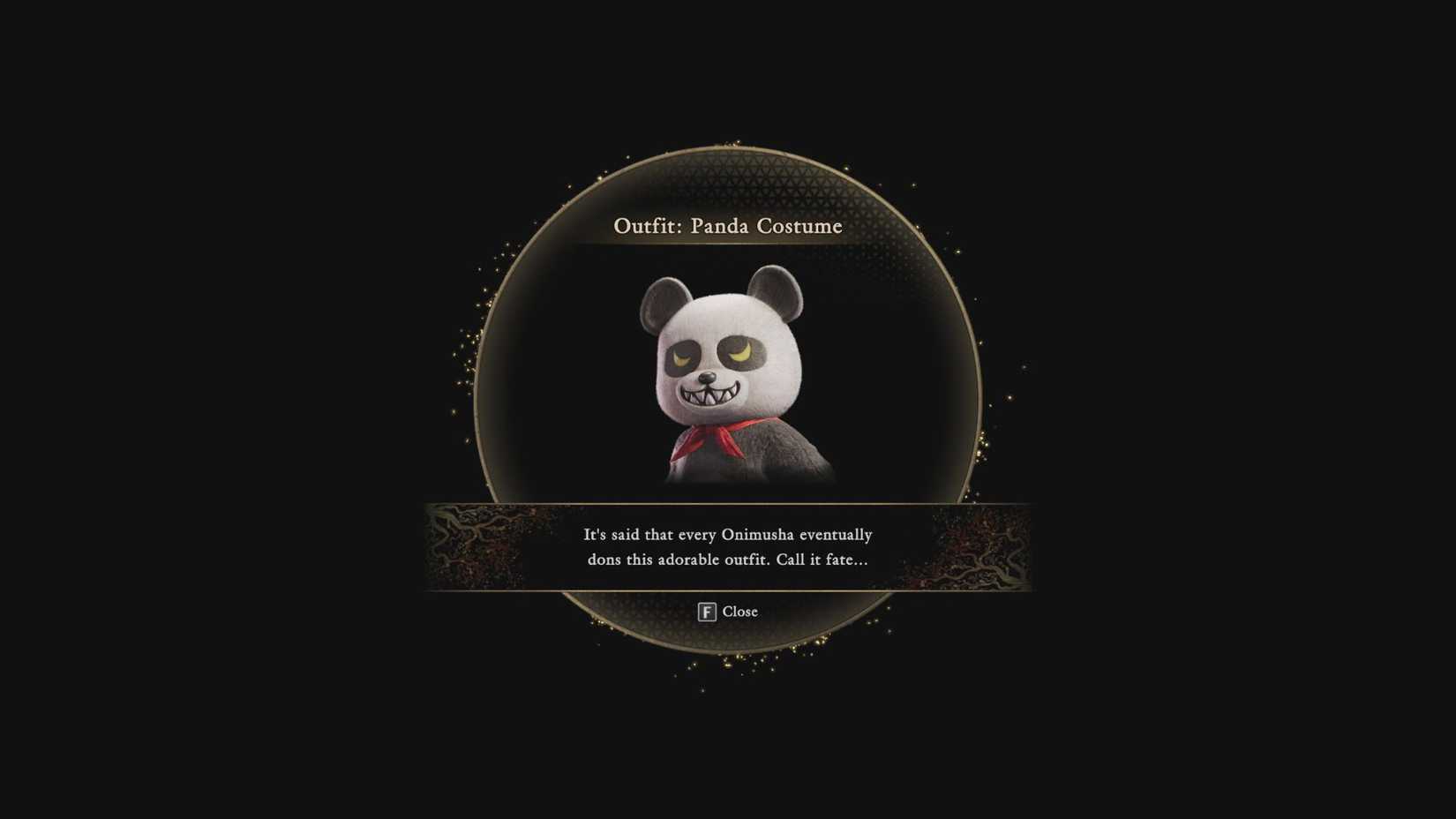 How to Unlock Panda Costume in Onimusha