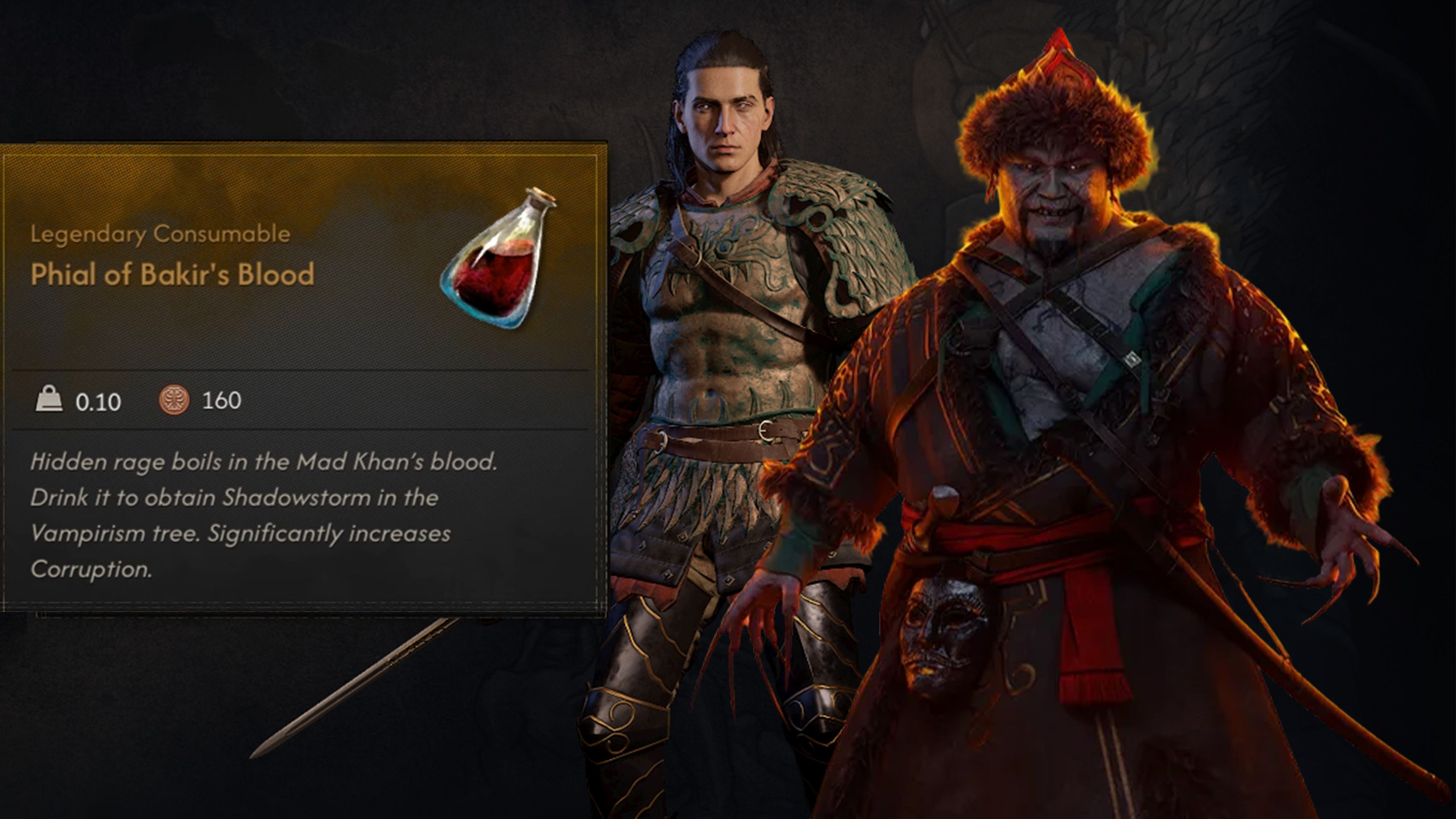 Vial of Bakir Blood Location In The Blood Of Dawnwalker
