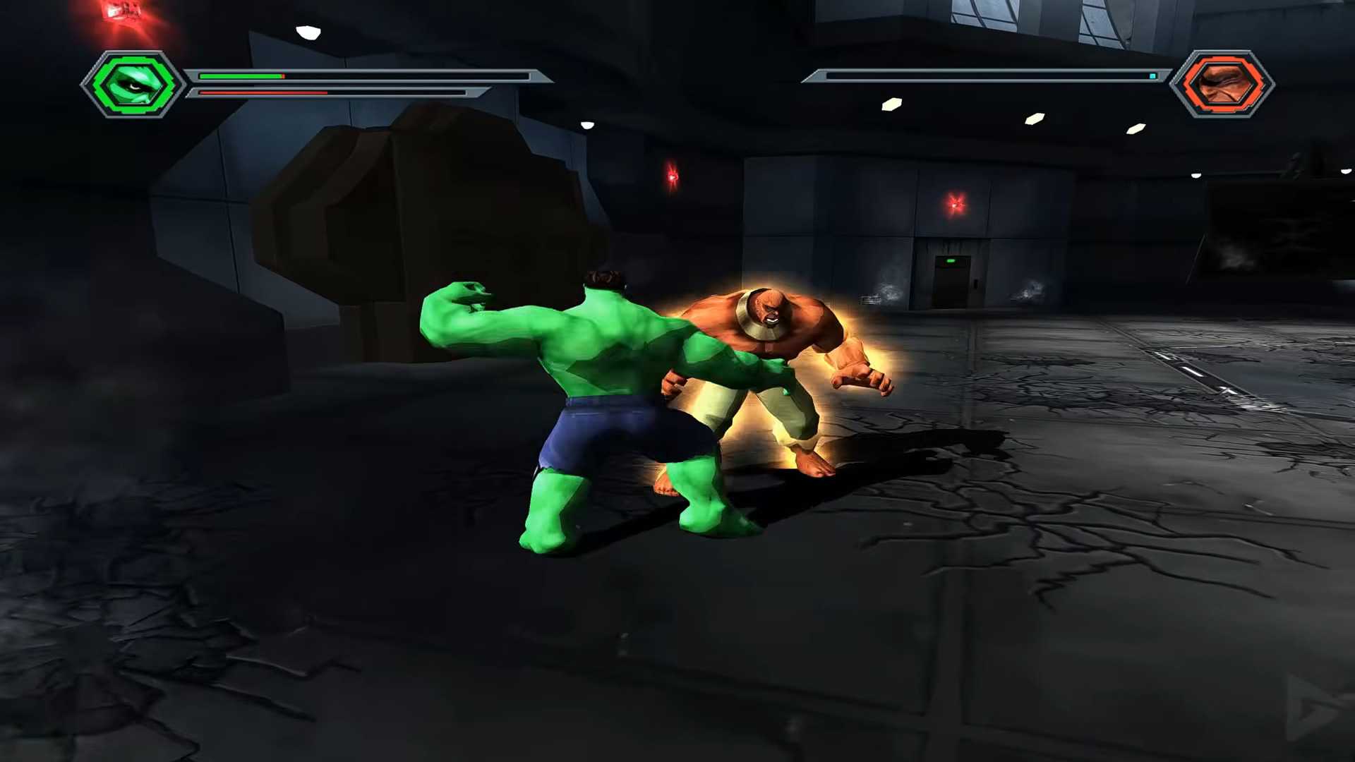 2003 Hulk Fighting Red Hulk