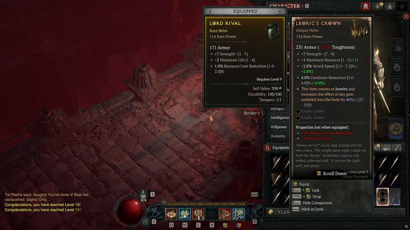 Diablo 4 Leoric's Crown drop