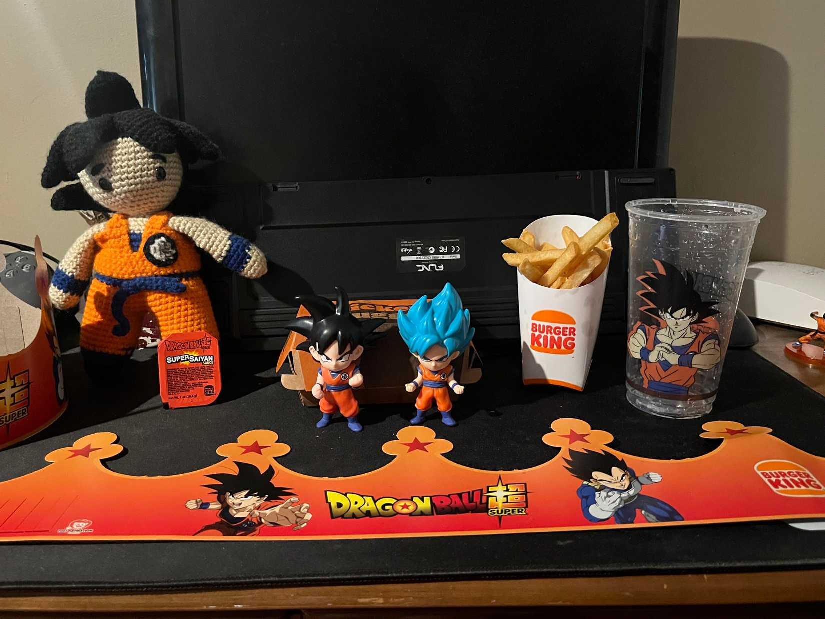 Dragon Ball items at Burger King