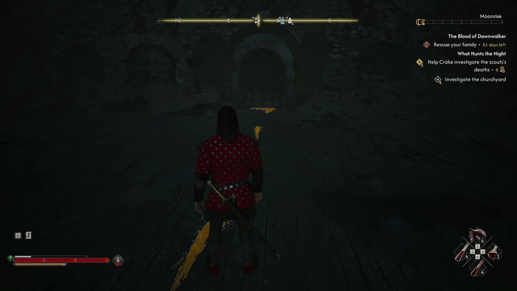 Panduan Lengkap Quest What Hunts the Night The Blood of Dawnwalker 10 Investigate St. Teotim’s Churchyard what hunts the night blood of dawnwalker