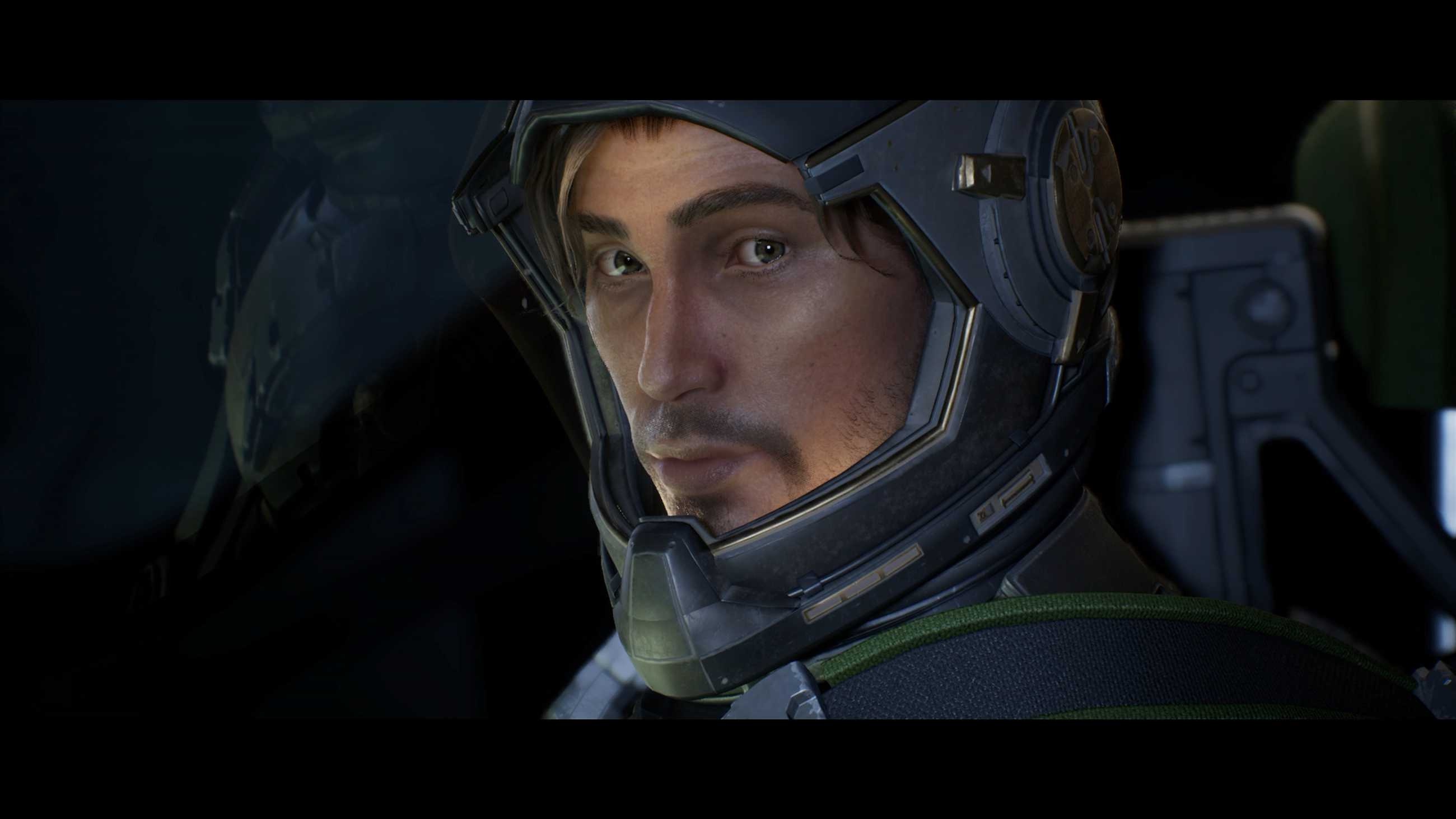 Jun Aslan in his ship in Exodus