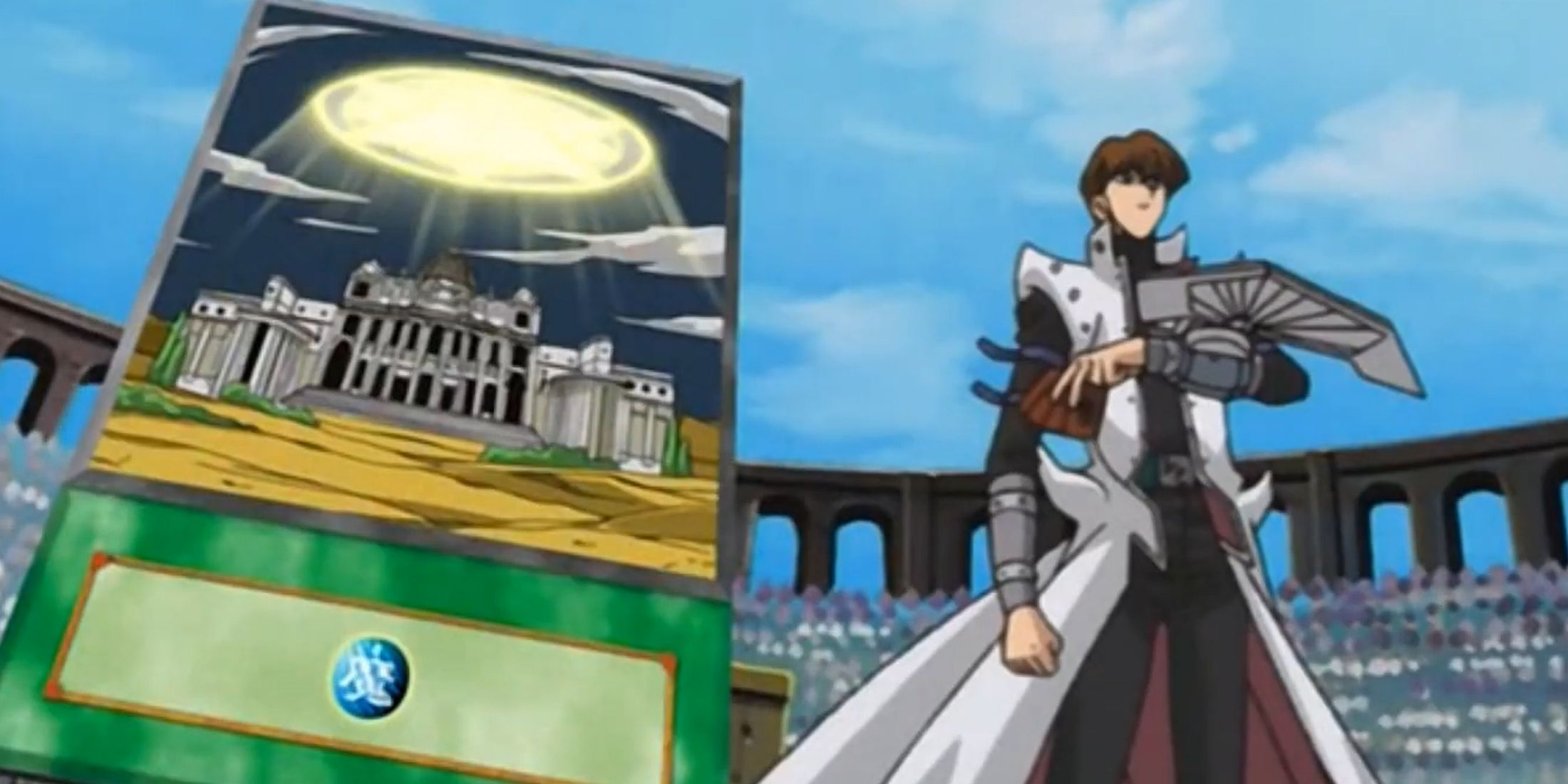 Kaiba using Spell Sanctuary