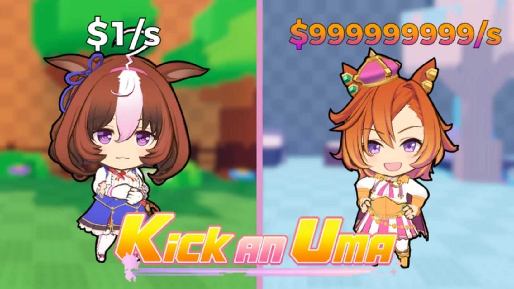 Kick an Uma characters