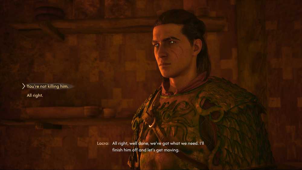 Matar ou poupar Nish em Blood of Dawnwalker