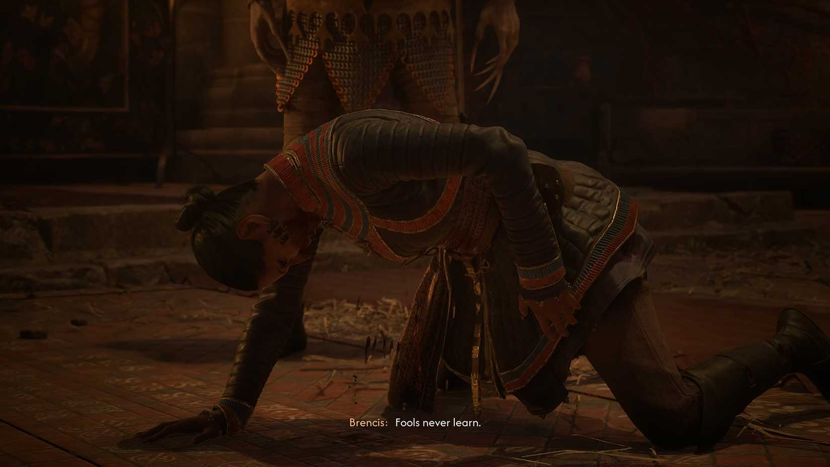 Lacra dies 1 in The Blood of Dawnwalker