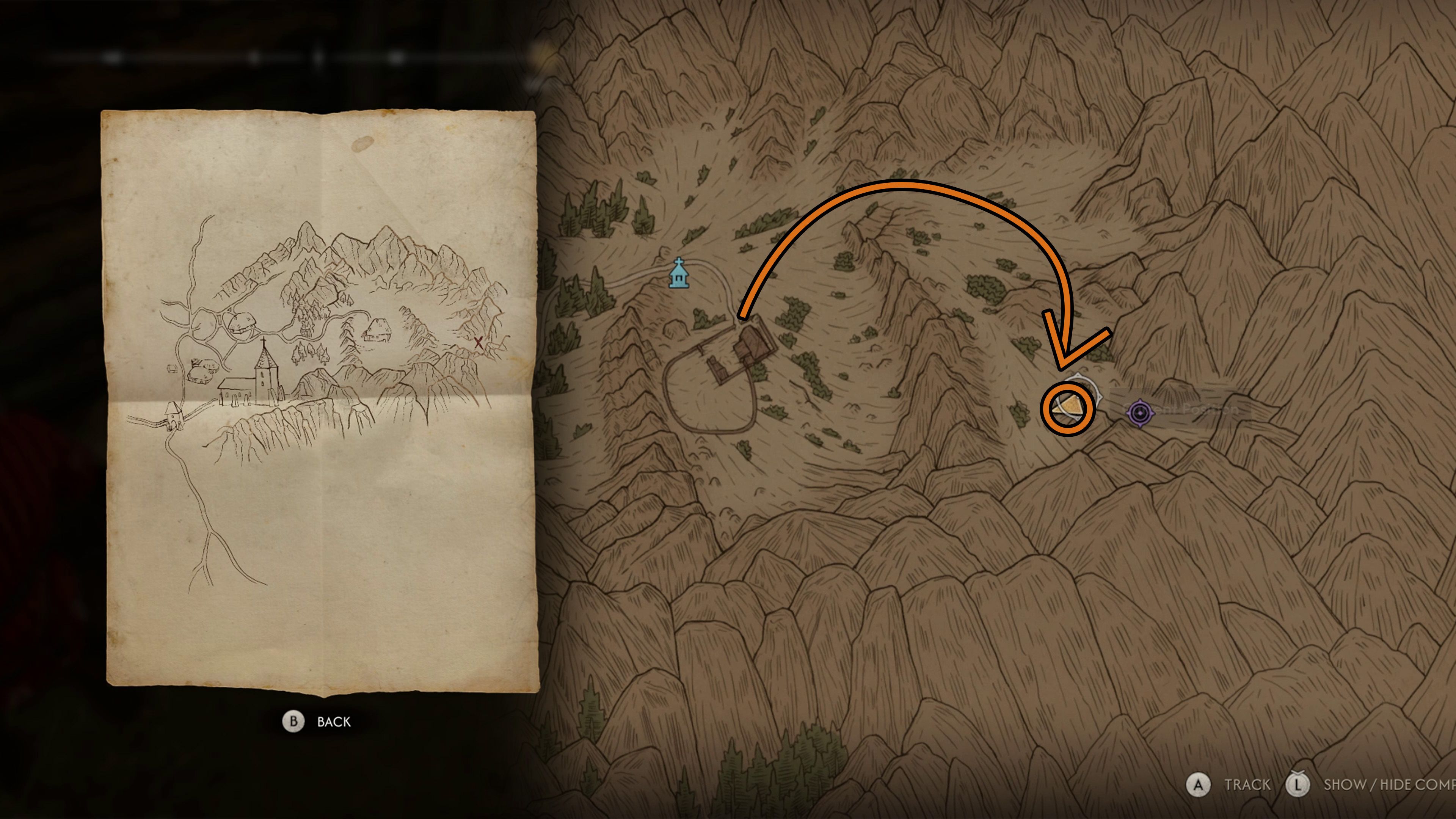 Laslea Glen Treasure Location In The Blood of Dawnwalker