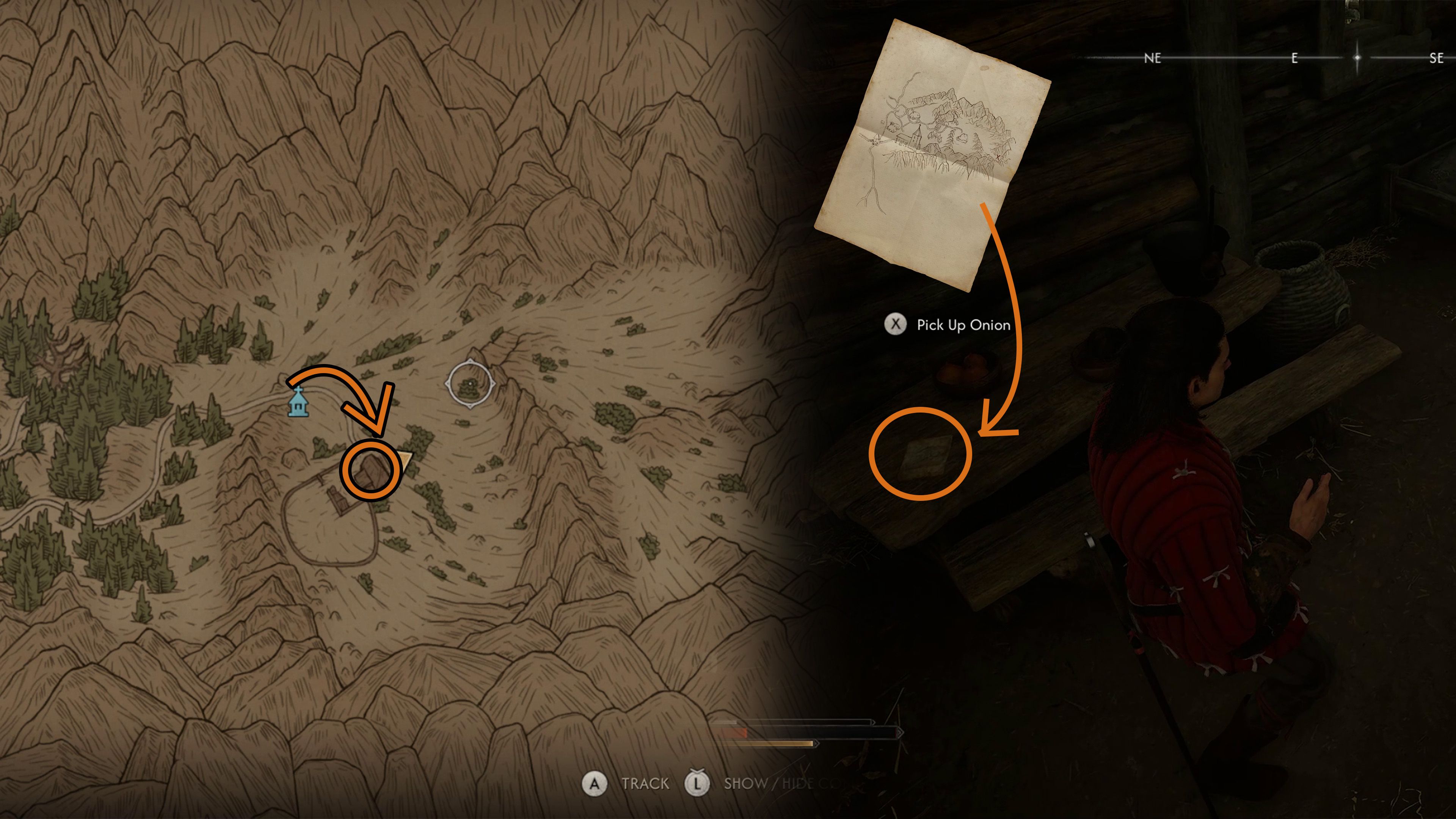 Laslea Glen Treasure Map Location In The Blood of Dawnwalker