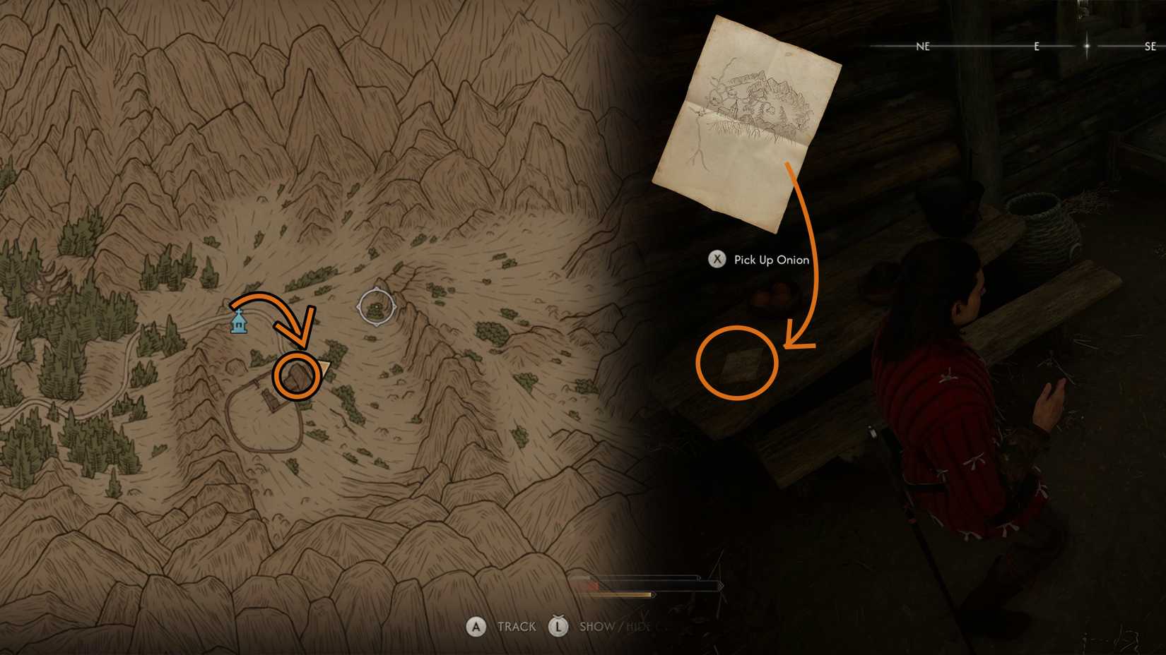 Laslea Glen Treasure Map Location In The Blood of Dawnwalker