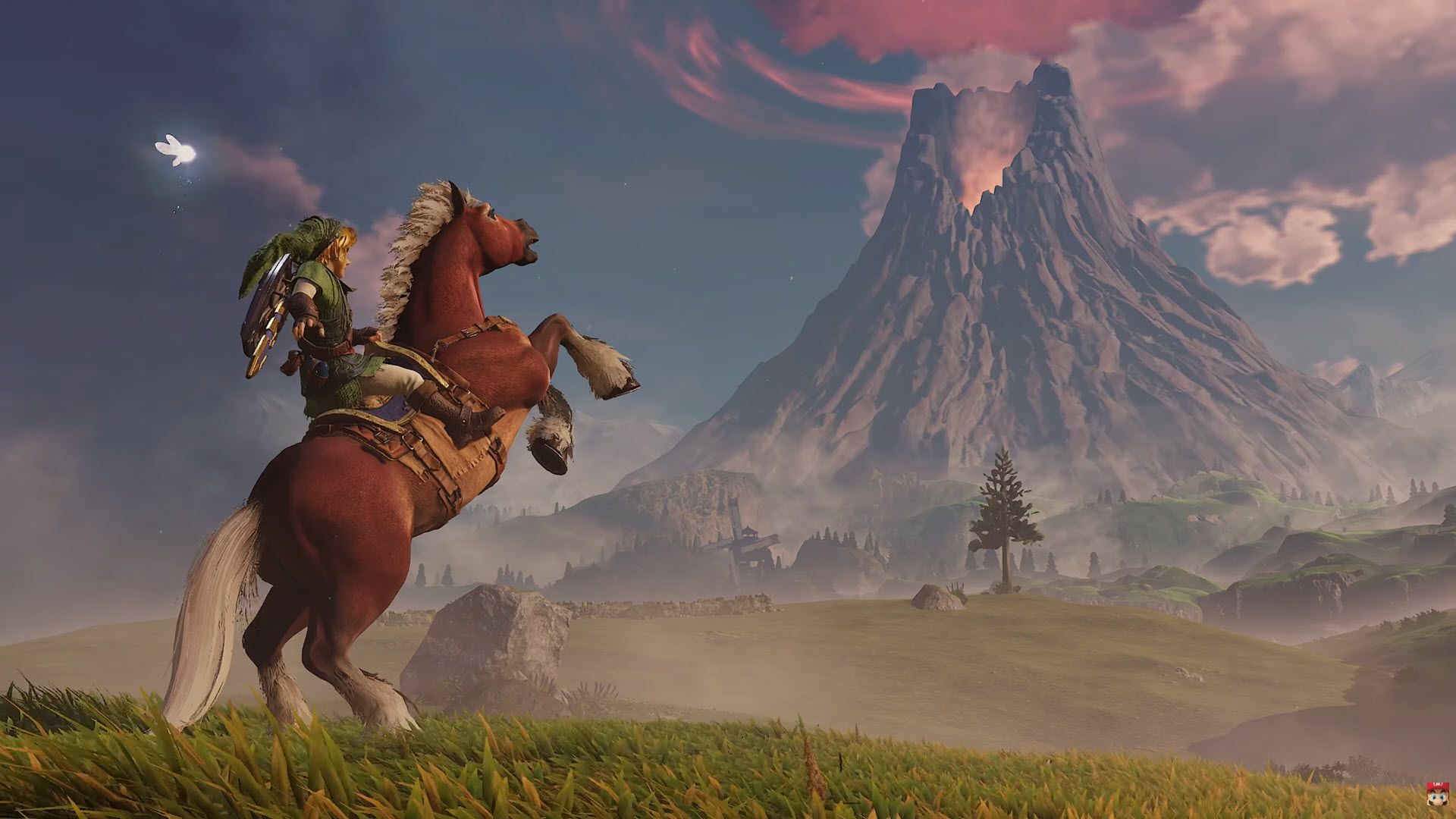 legend of zelda ocarina of time hyrule field to Death Mountain