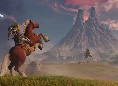 Versi Spesial Remake Ocarina of Time Hanya Tersedia dalam Waktu Terbatas 7 legend of zelda ocarina of time hyrule field to Death Mountain