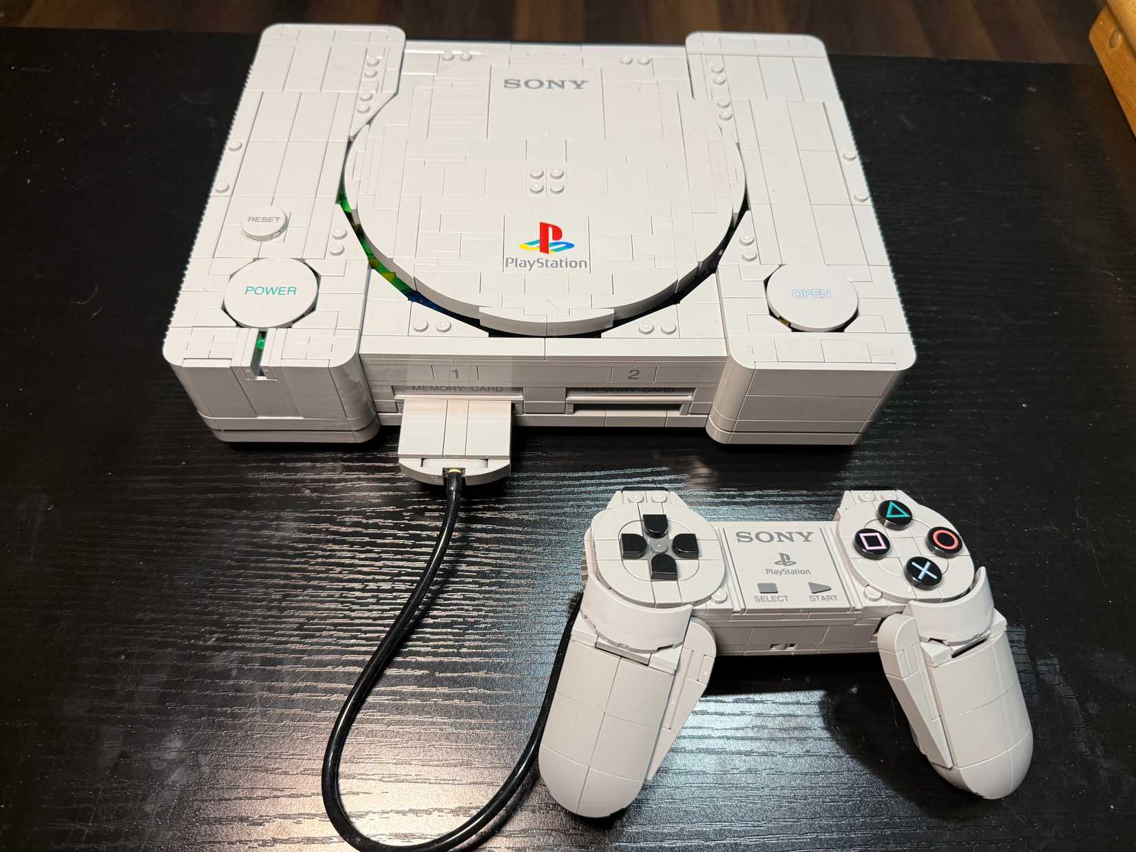 lego playstation console full size