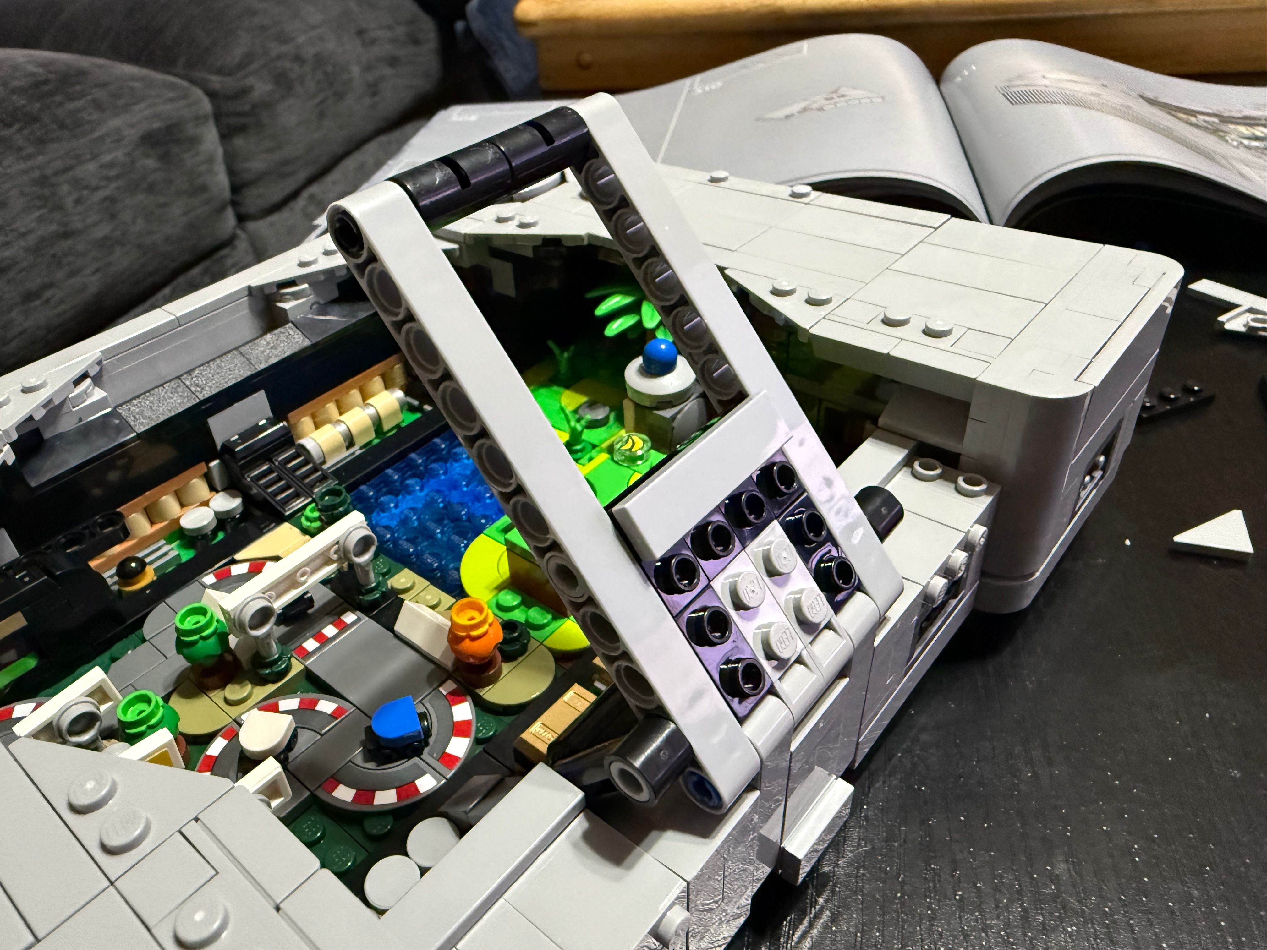 lego playstation - disc tray hinge