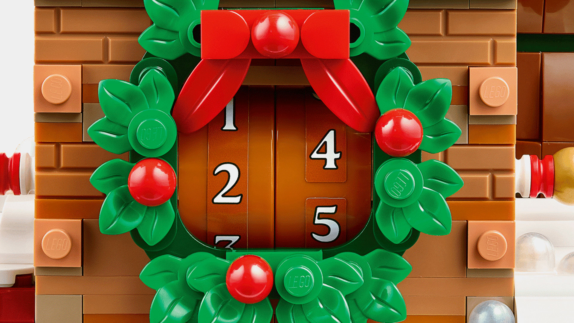 lego santa countdown clock