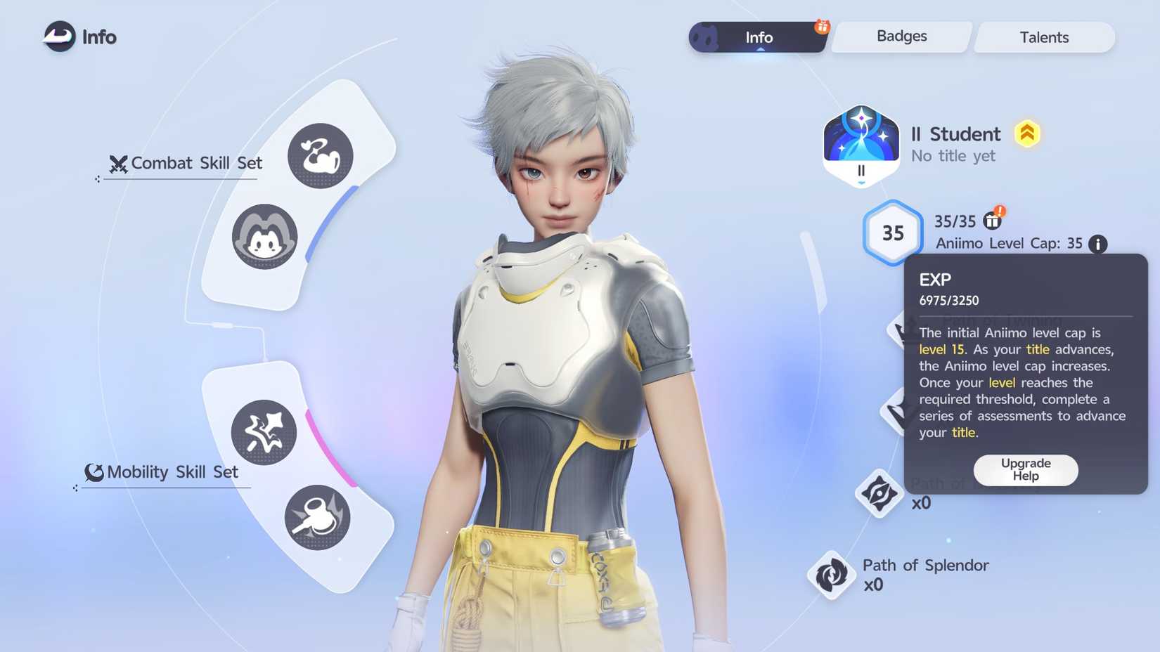 Level Cap Aniimo