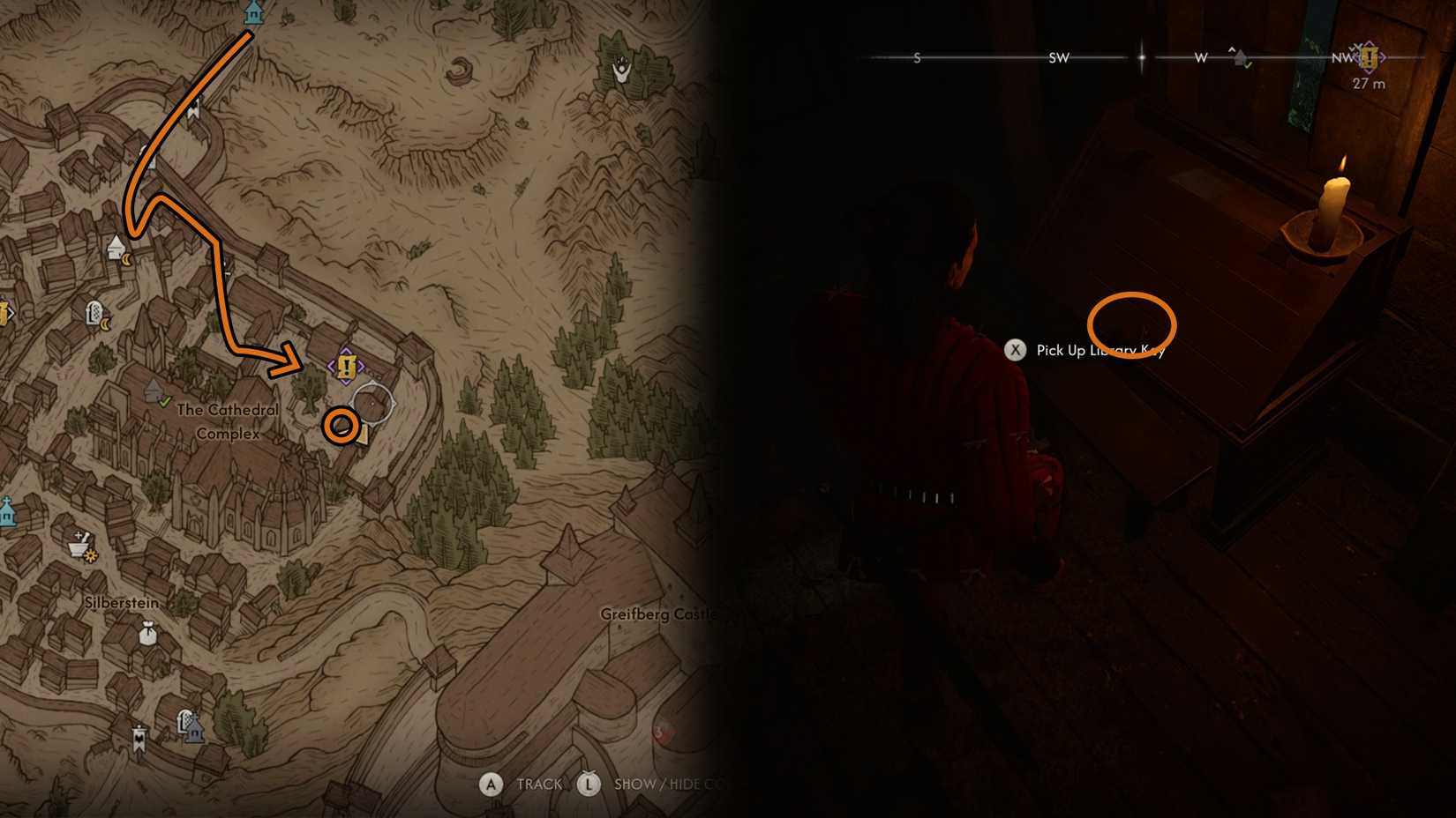 Library Key Location In The Blood of Dawnwalker