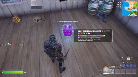Loot Hacker Crown Sprite in Fortnite
