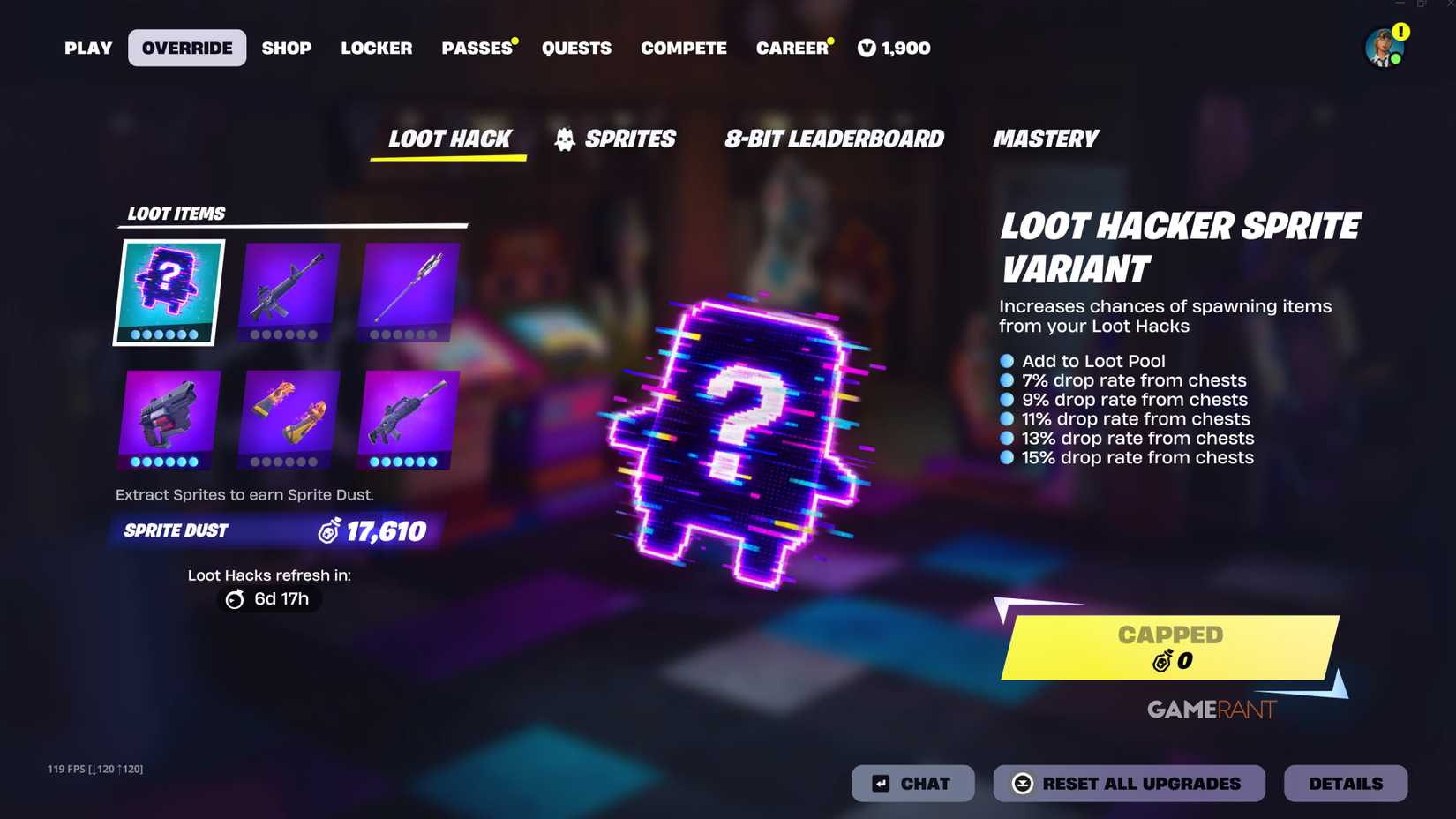 Loot Hacker Sprite Variants Loot Hack