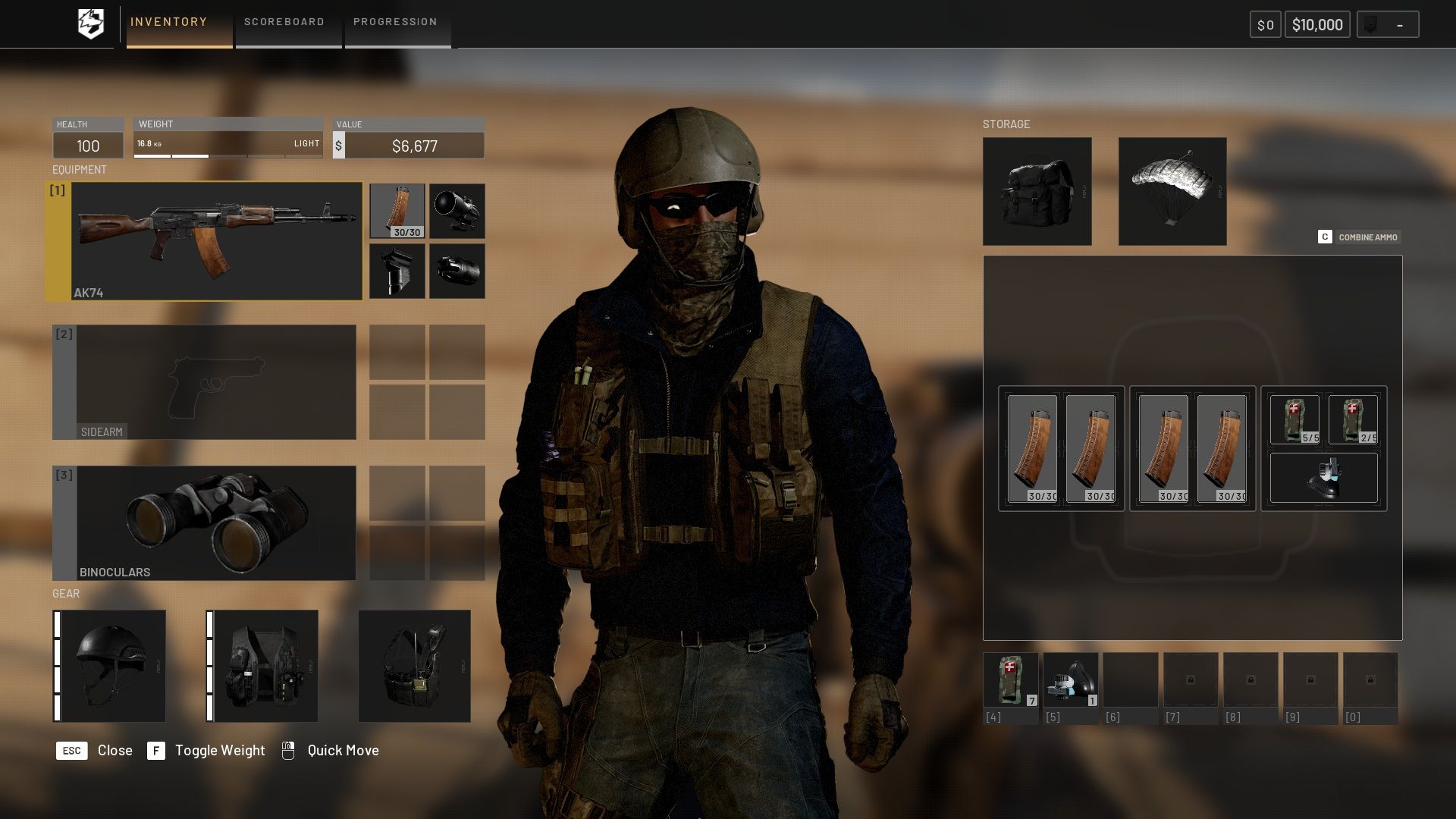 Low Level Assault Loadout - Wardogs