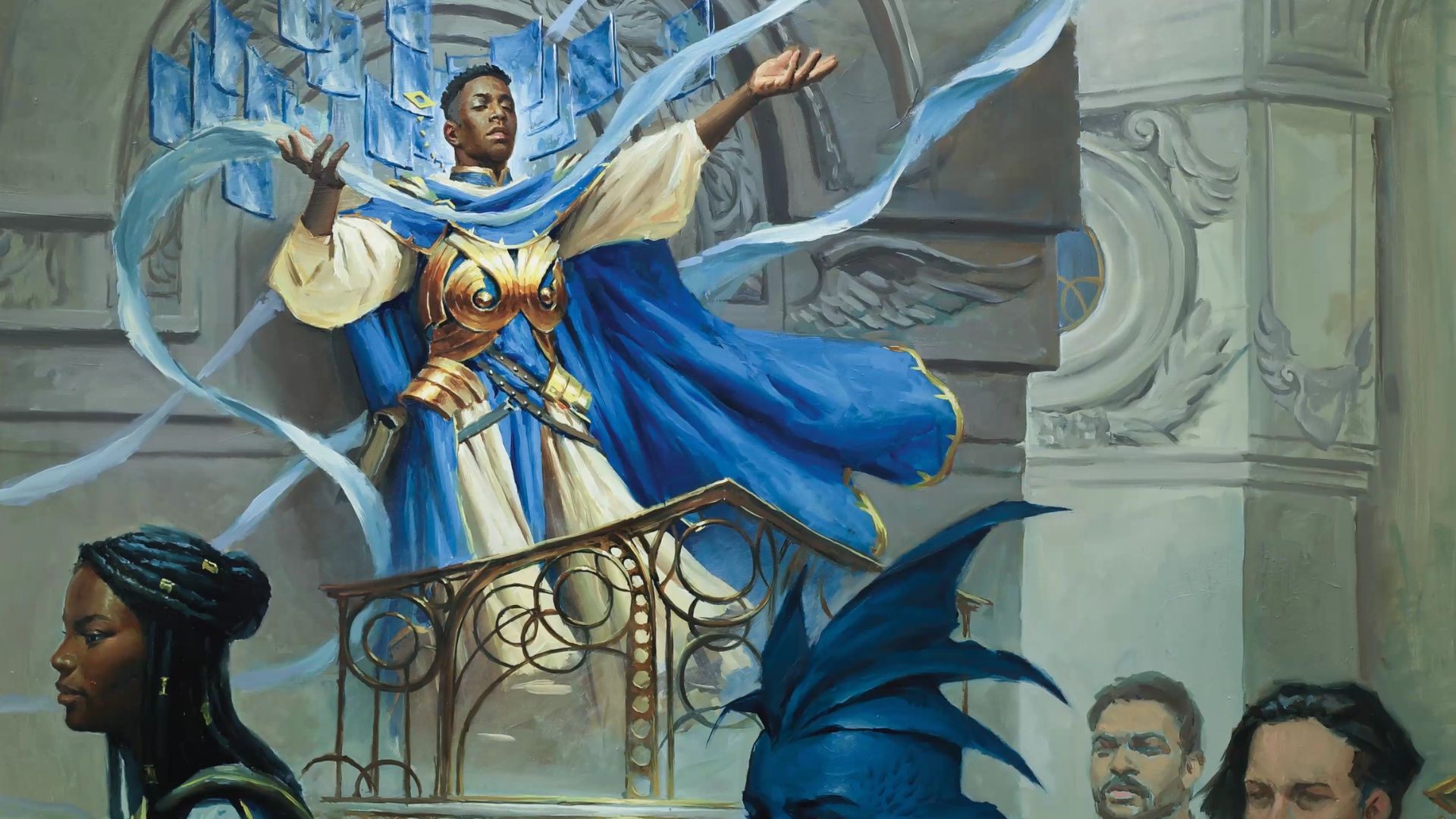 The school of Fatehold from Magic: The Gathering's Hexhaven