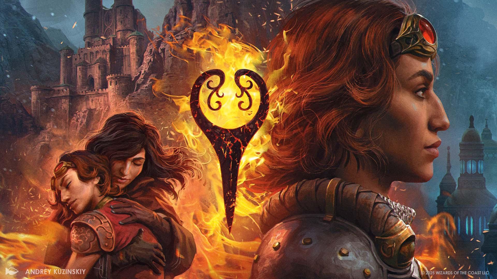Artwork of Chandra Nalaar from Magic: The Gathering's Reality Fracture