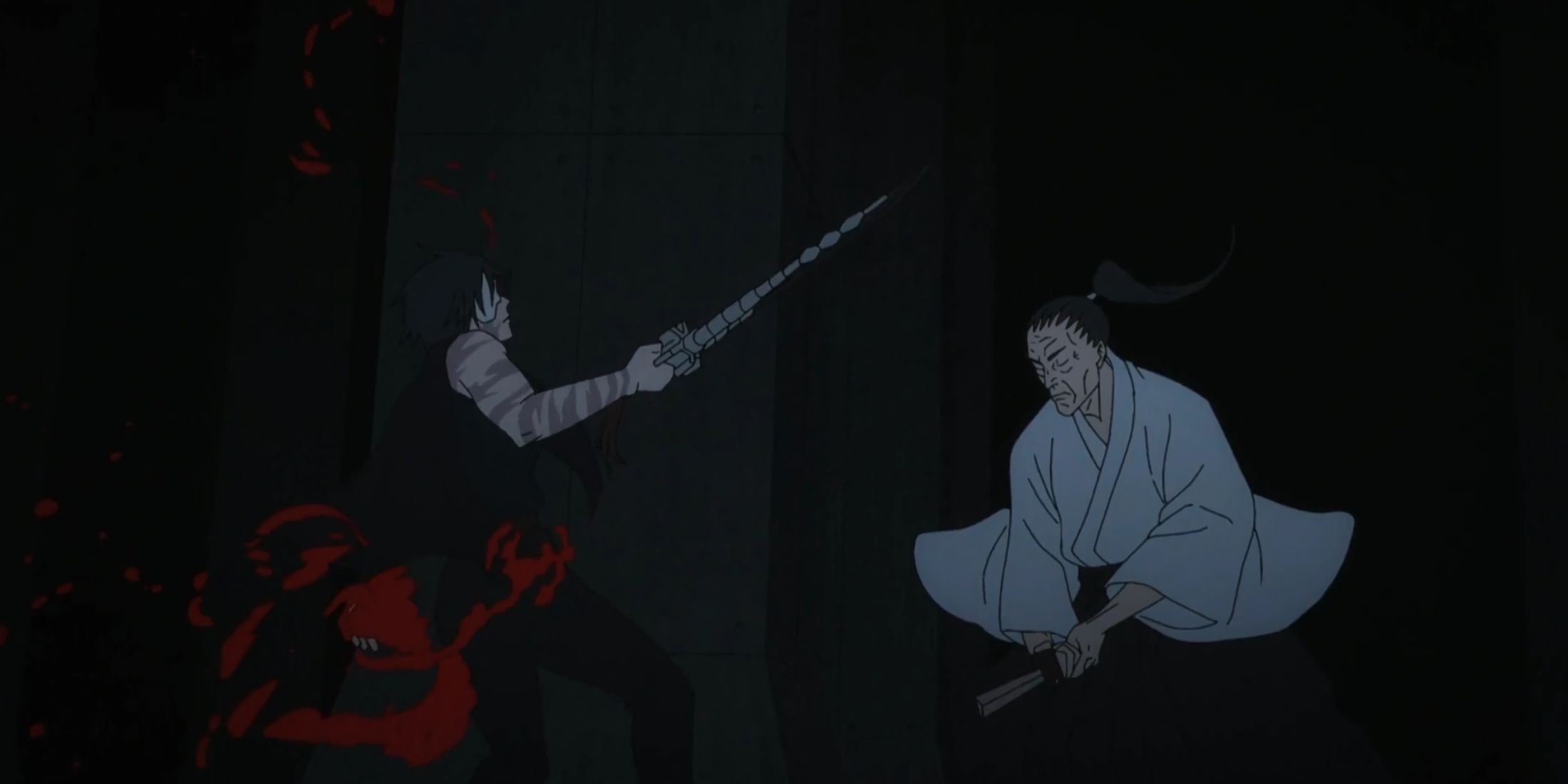 Maki's father attacks