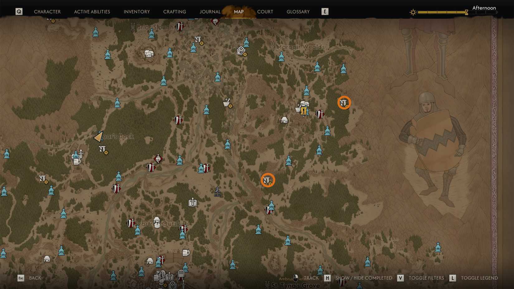 Maragir Wealds Ancient Ruin Locations In The Blood Of Dawnwalker