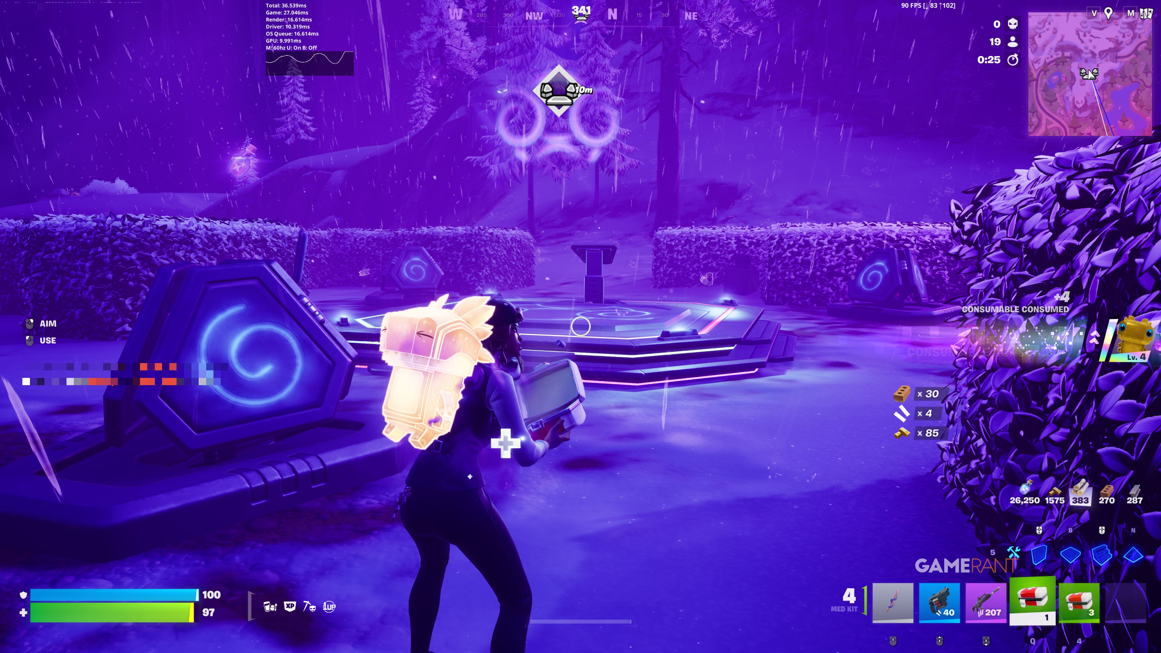 Master Gold Klombo Sprite - Fortnite